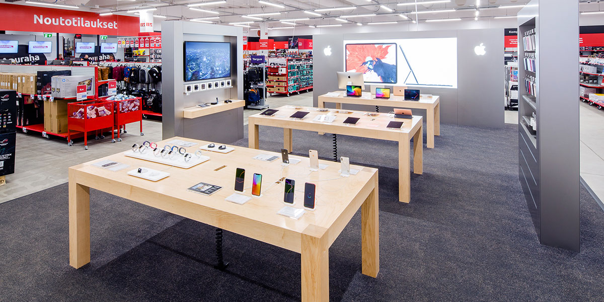 Pirkkalan myymälän Apple Shop