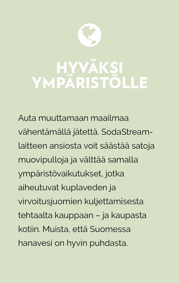 Hyväksi ympäristölle