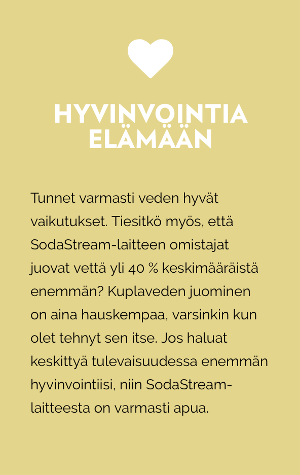 Hyvinvointia elämään