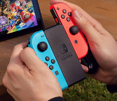 Nintendo Switch -peliohjain irtoaa osiksi