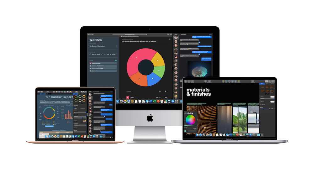 Apple Mac-kannettavia ja iMac