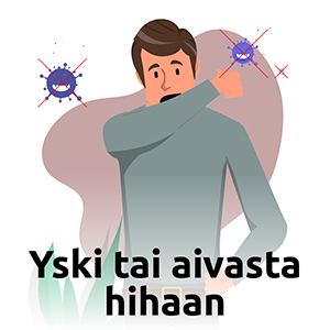 Yski tai aivasta hihaan