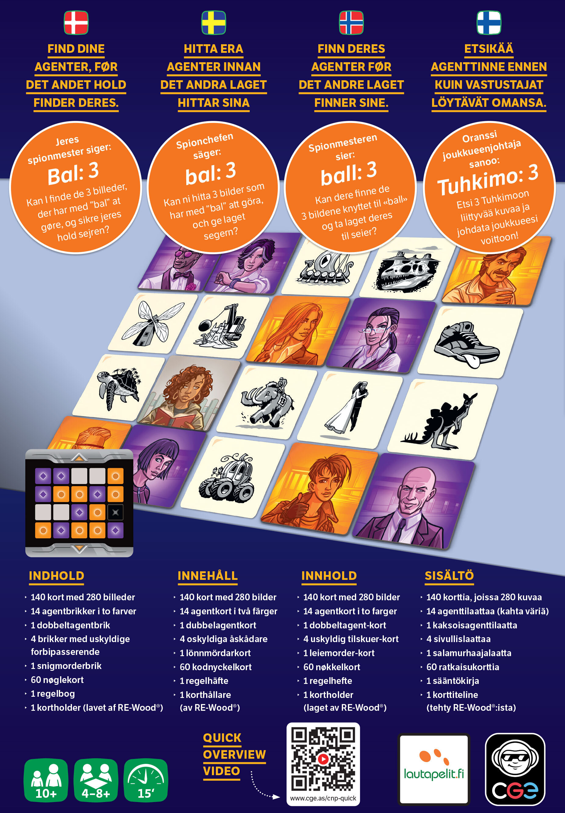 Codenames Pictures Partypeli