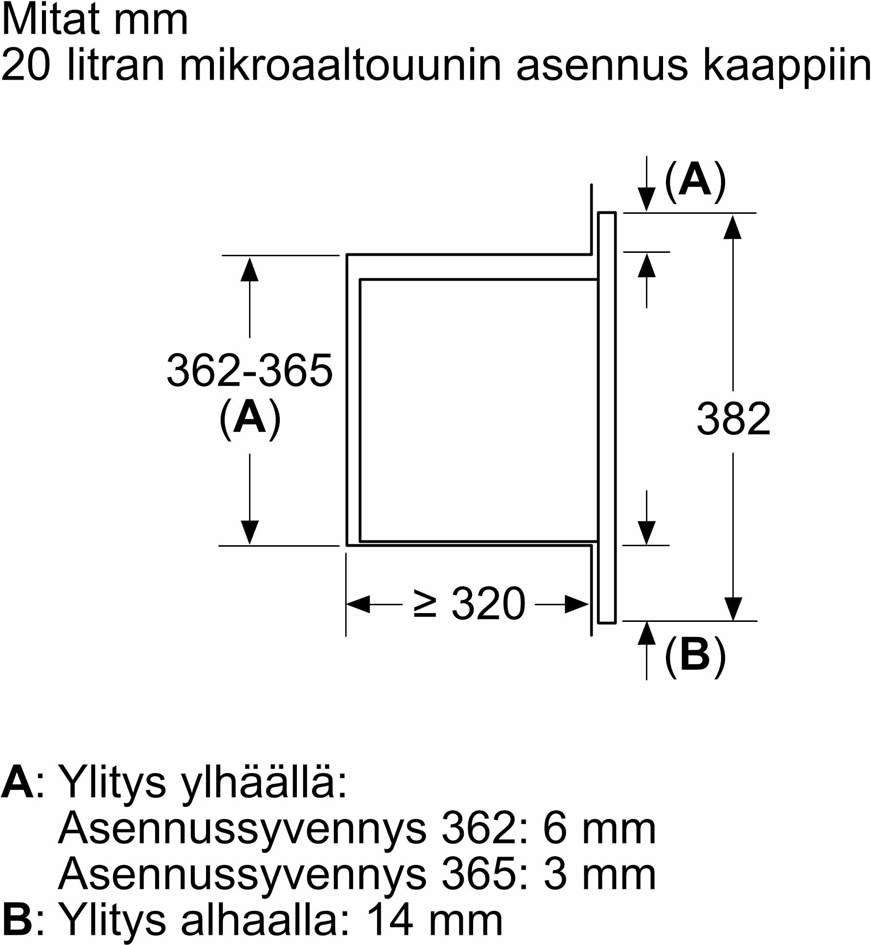 Bosch BFL623MS3 Serie 2 mikroaaltouuni, teräs