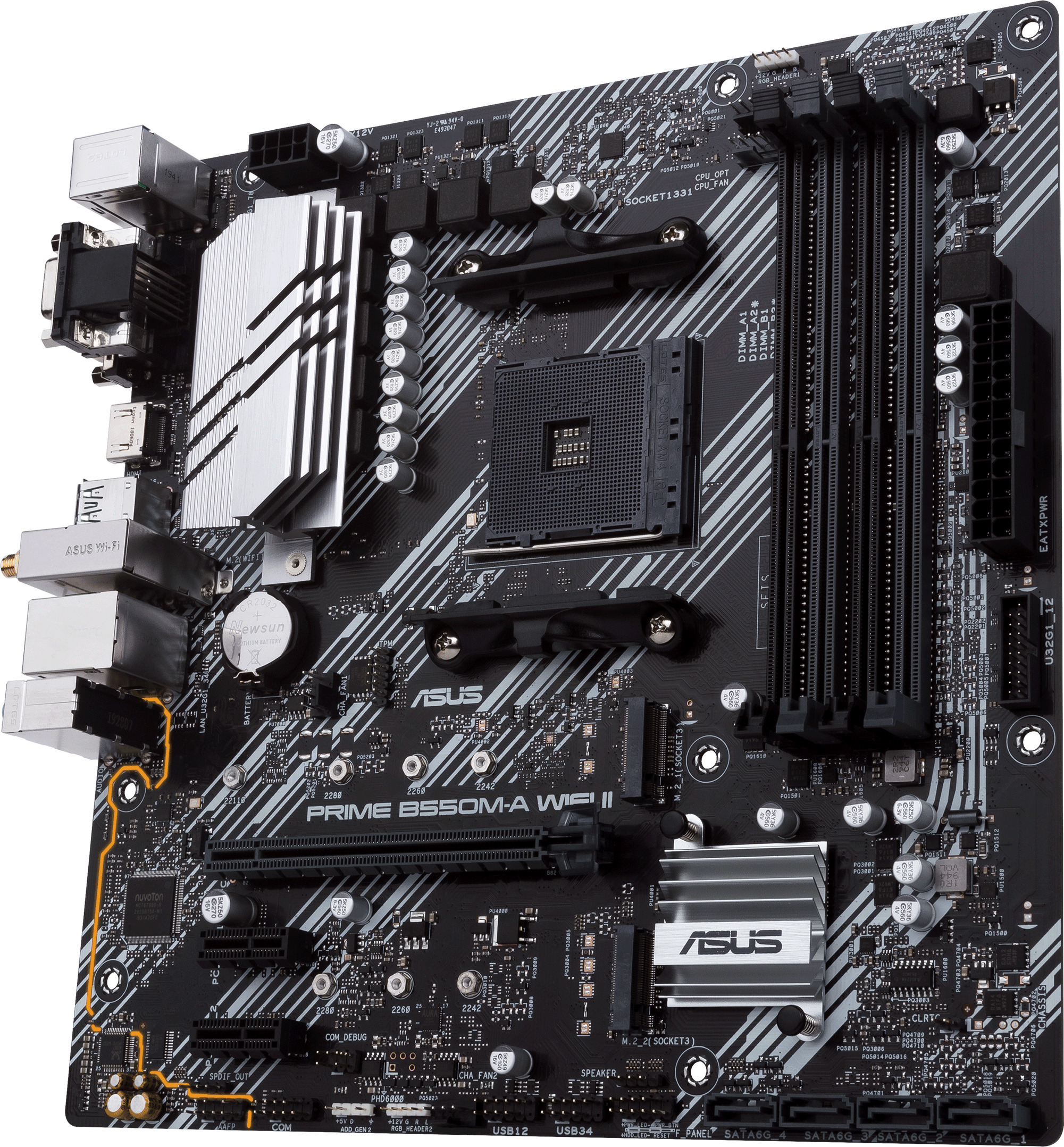 Asus PRIME B550M-A WIFI II AM4 microATX-emolevy