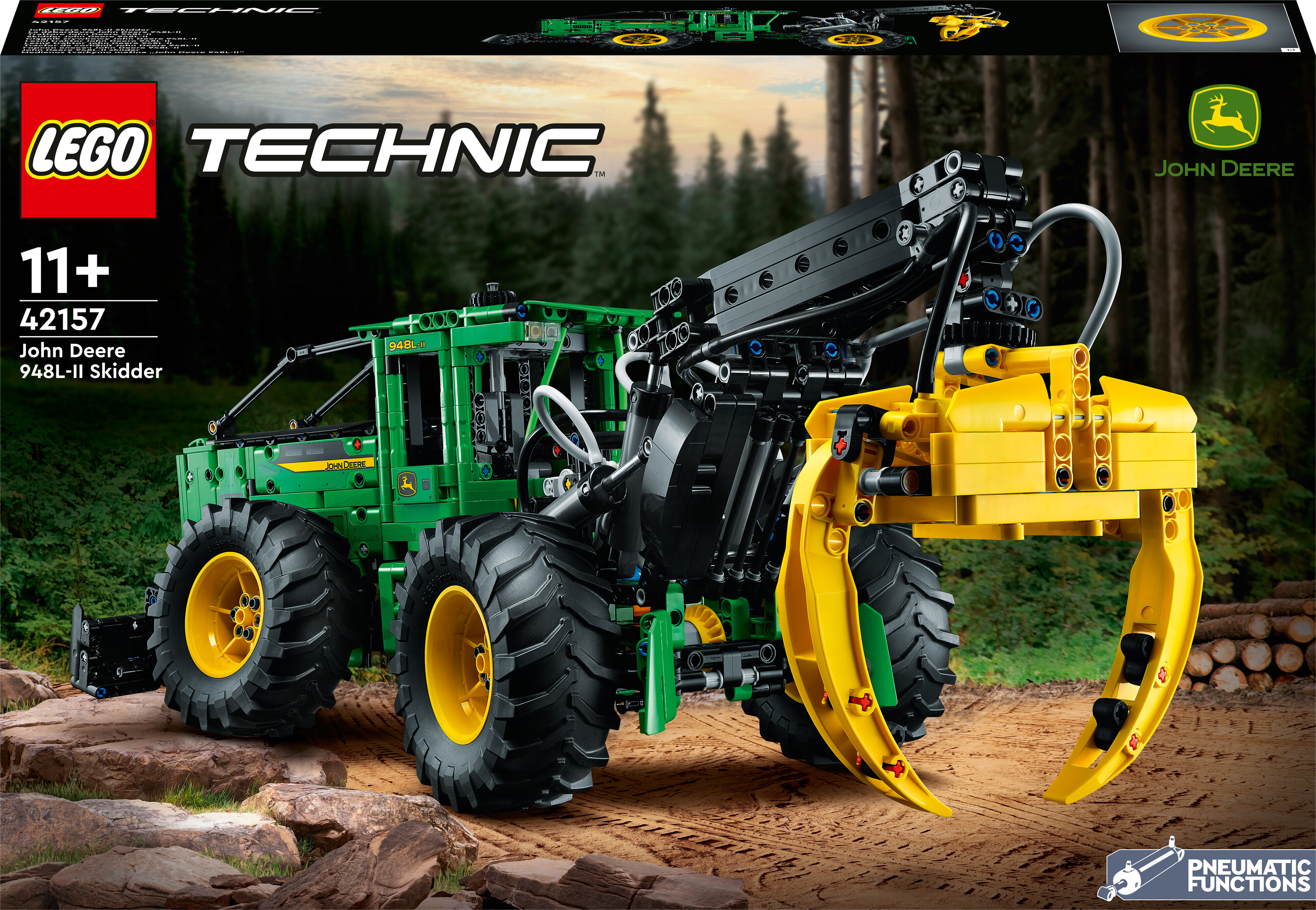 LEGO Technic 42157 - John Deere 948L-II ‑juontokone – Verkkokauppa.com