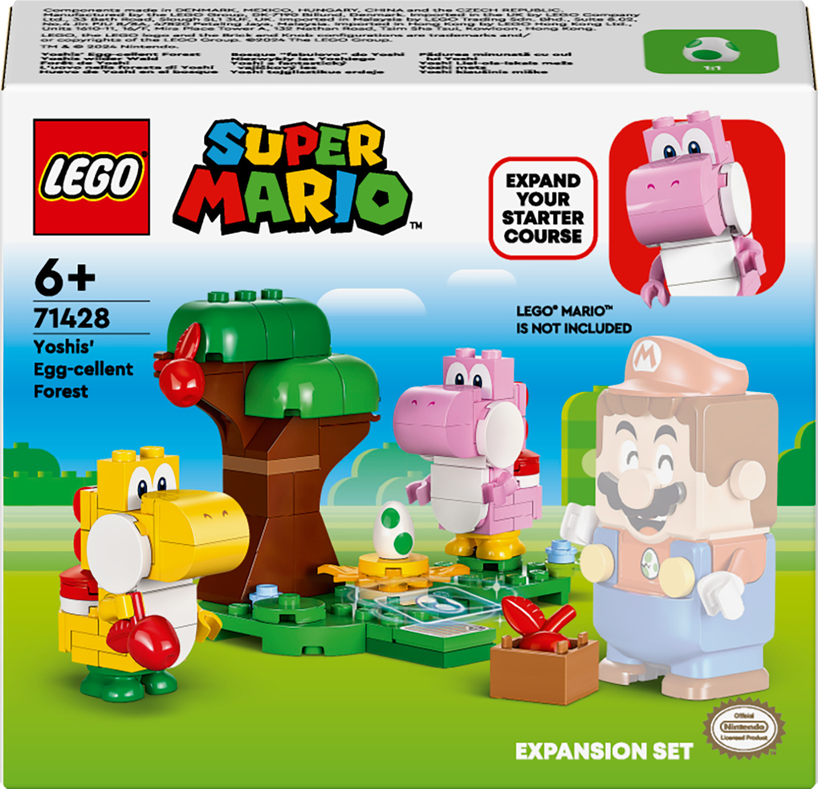 Lego Super Mario 71428 — дополнительный набор «Дикий лес Йоши» (71428) -  Smartech.ee