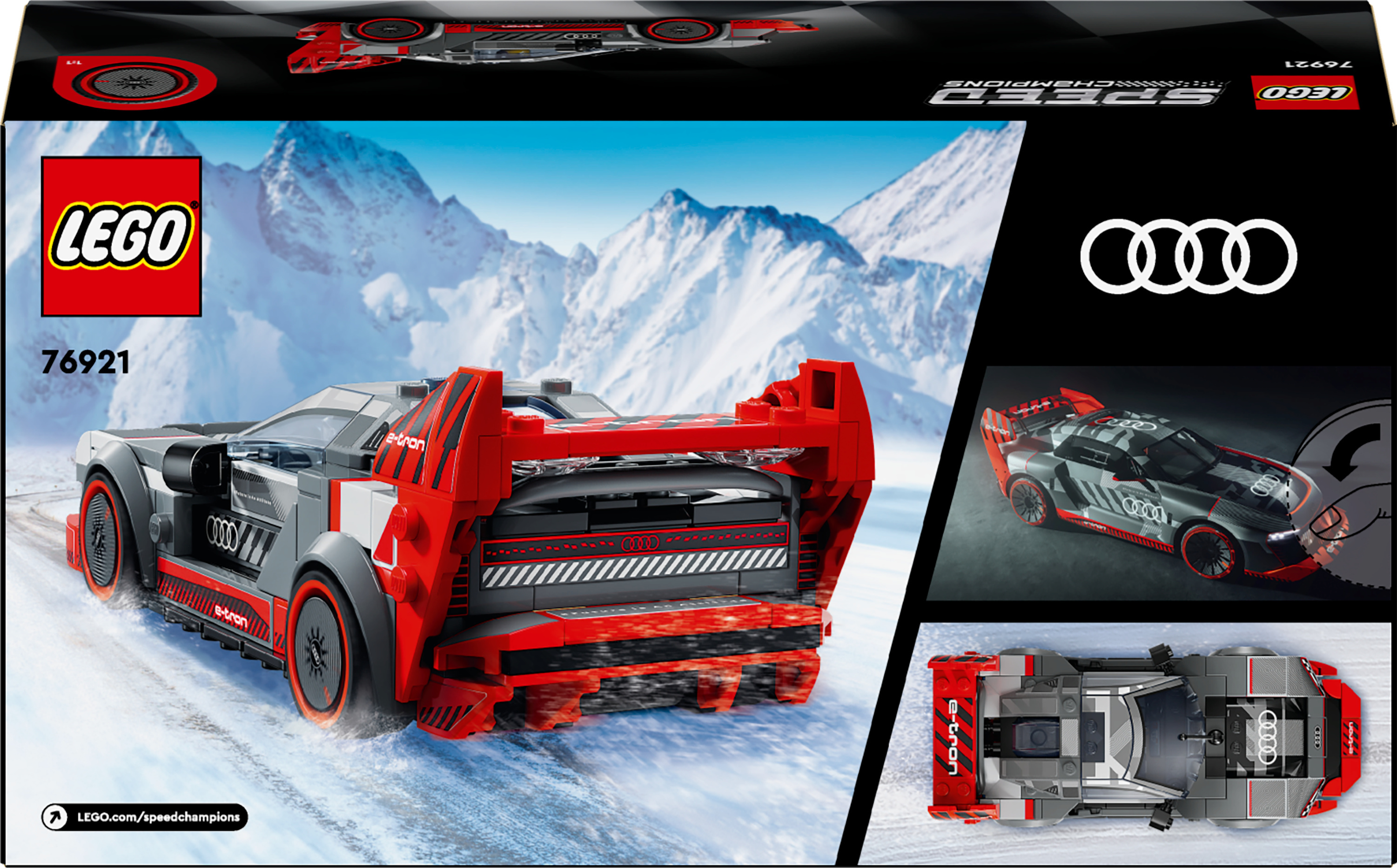 LEGO Speed Champions 76921  - Audi S1 e-tron quattro ‑kilpa-auto