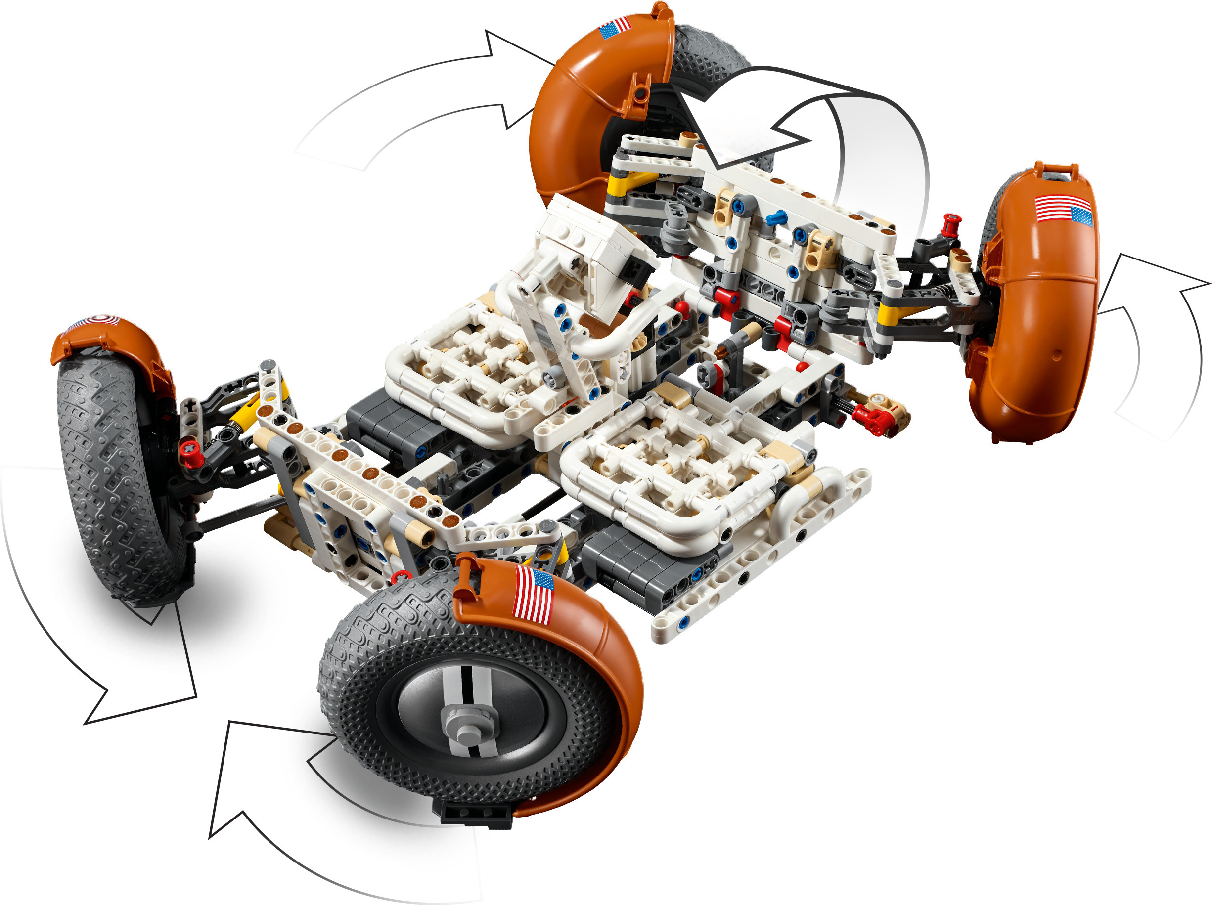 LEGO Technic 42182  - NASA Apollo – kuuauto