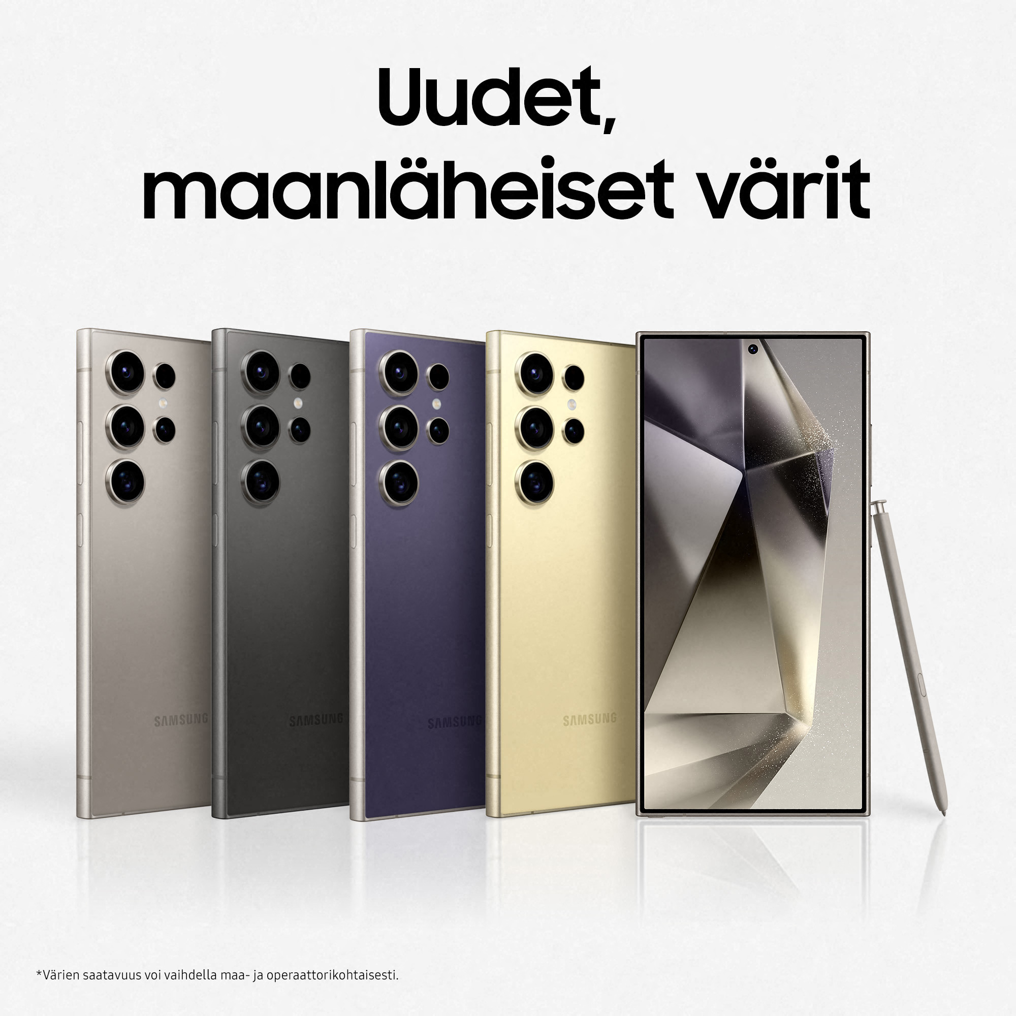 Samsung Galaxy S24 Ultra 5G -puhelin, 256/12 Gt, Titanium Violet 3 Samsung Galaxy S24 Ultra 5G -puhelin, 256/12 Gt, Titanium Violet - Image 3