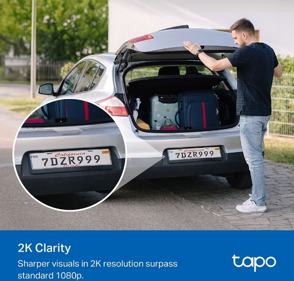 TP-LINK Tapo C410 -valvontakamera ulkokäyttöön, 4 kpl