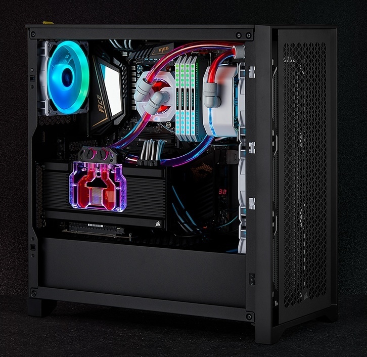 Corsair Hydro X Series XC7 RGB PRO -vesiblokki prosessorille, valkoinen