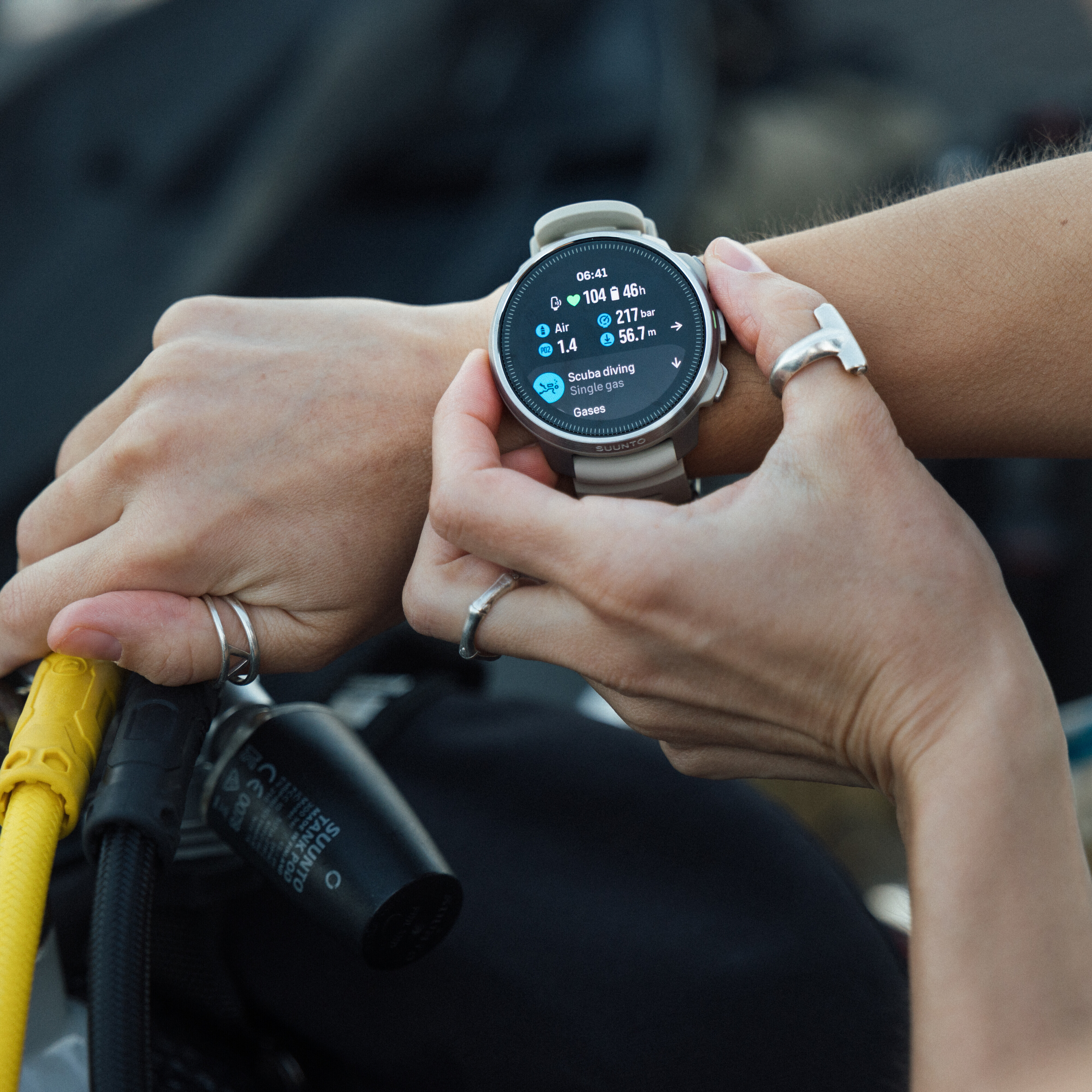 Suunto Ocean -urheilukello, 50 mm, Sand