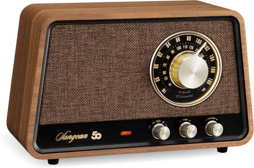 Sangean RA-101 matkaradio, musta/kulta