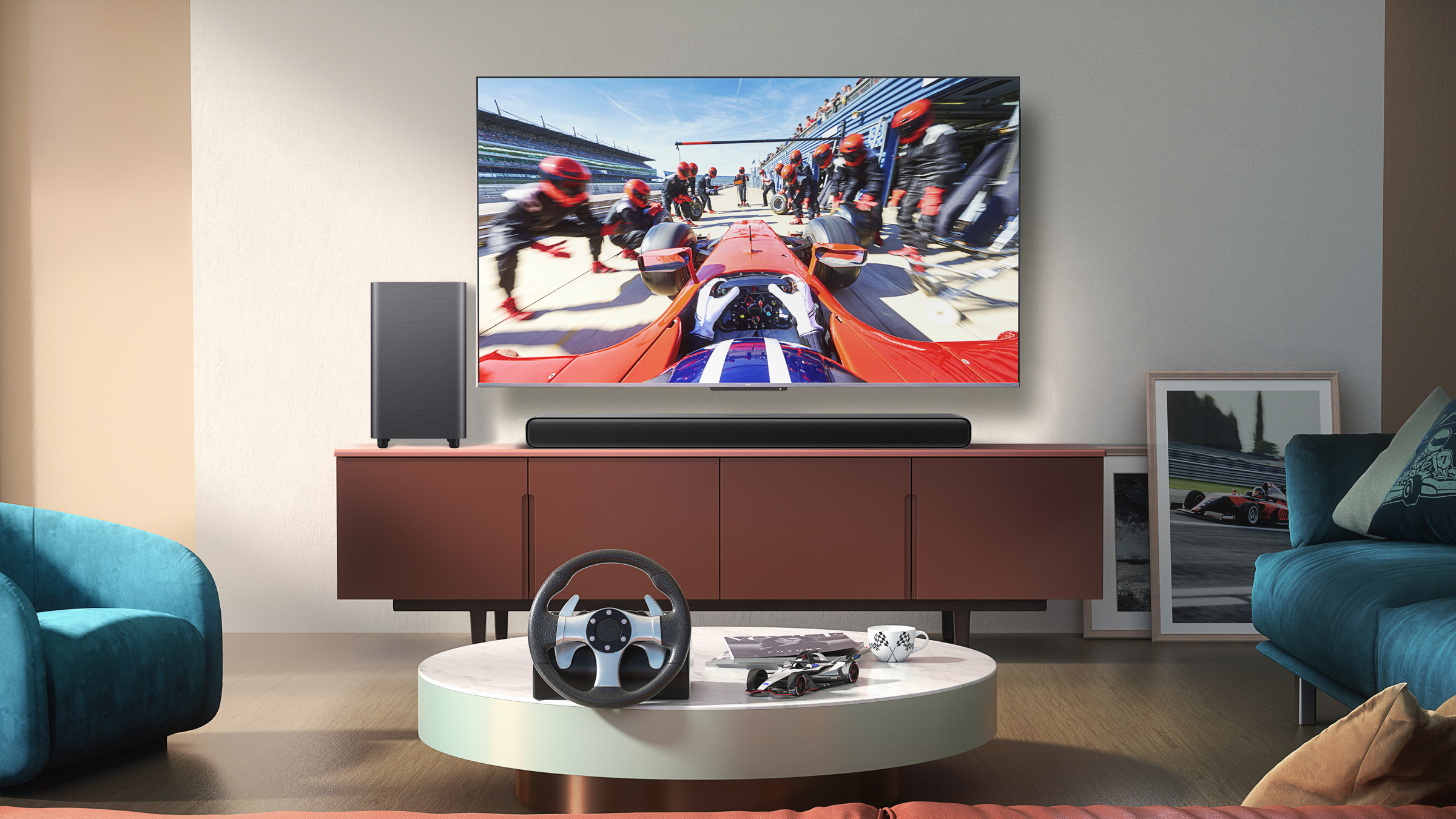 TCL S55H 2.1 Dolby Atmos Soundbar -äänijärjestelmä