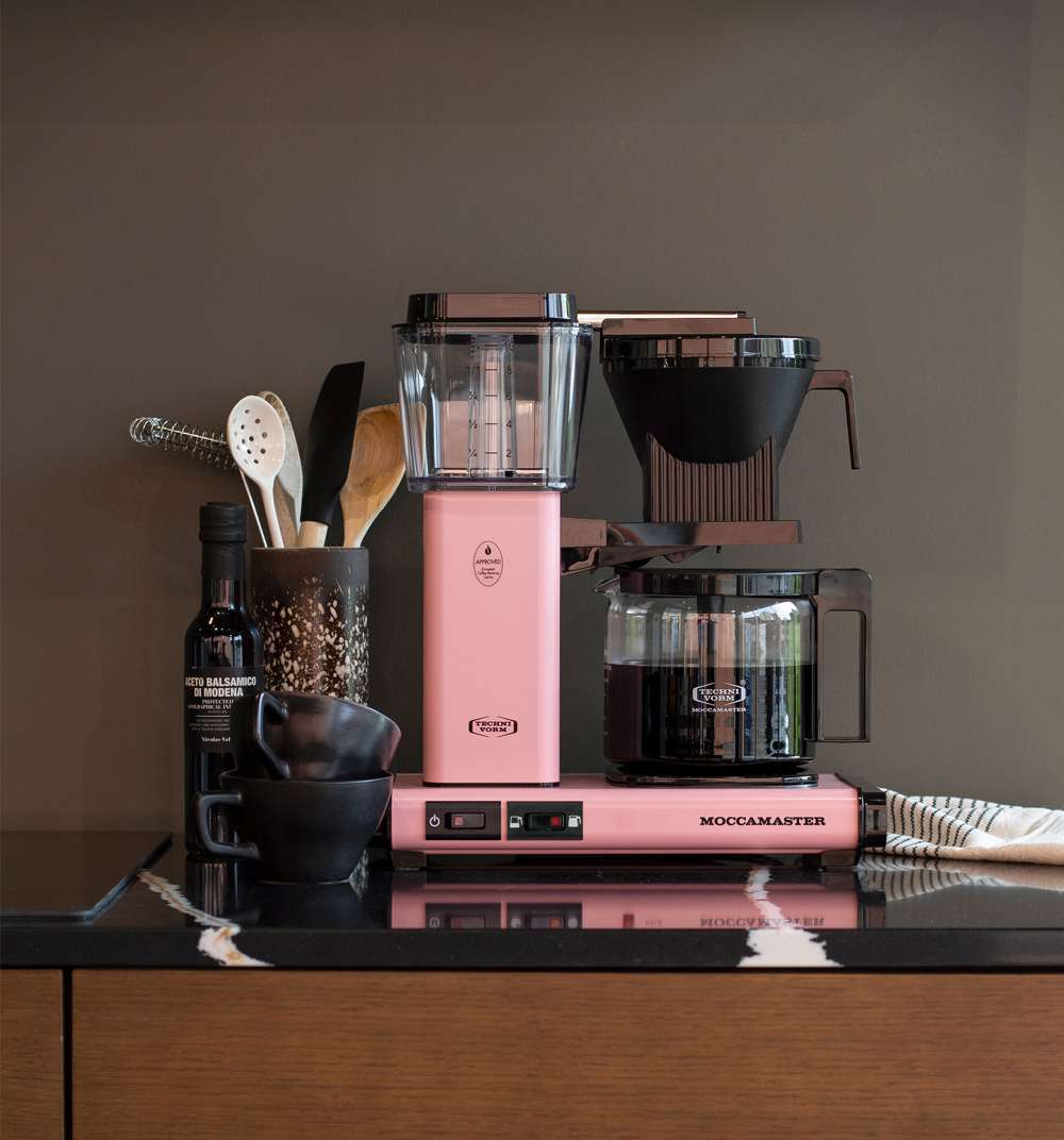 Moccamaster Optio kahvinkeitin, pink