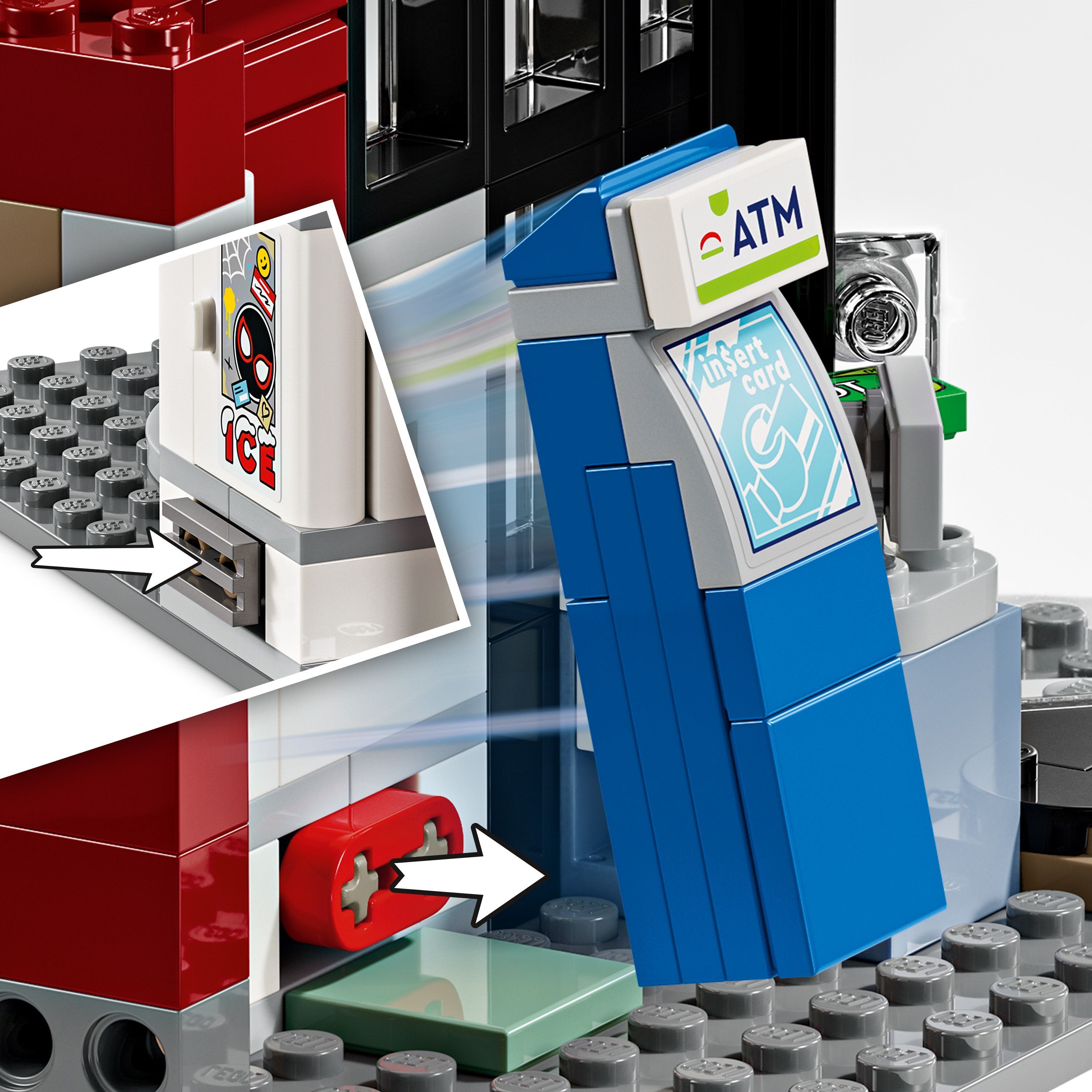 LEGO Super Heroes Marvel 76311 –  Hämähäkkiversum: Miles Morales vastaan Pilkku