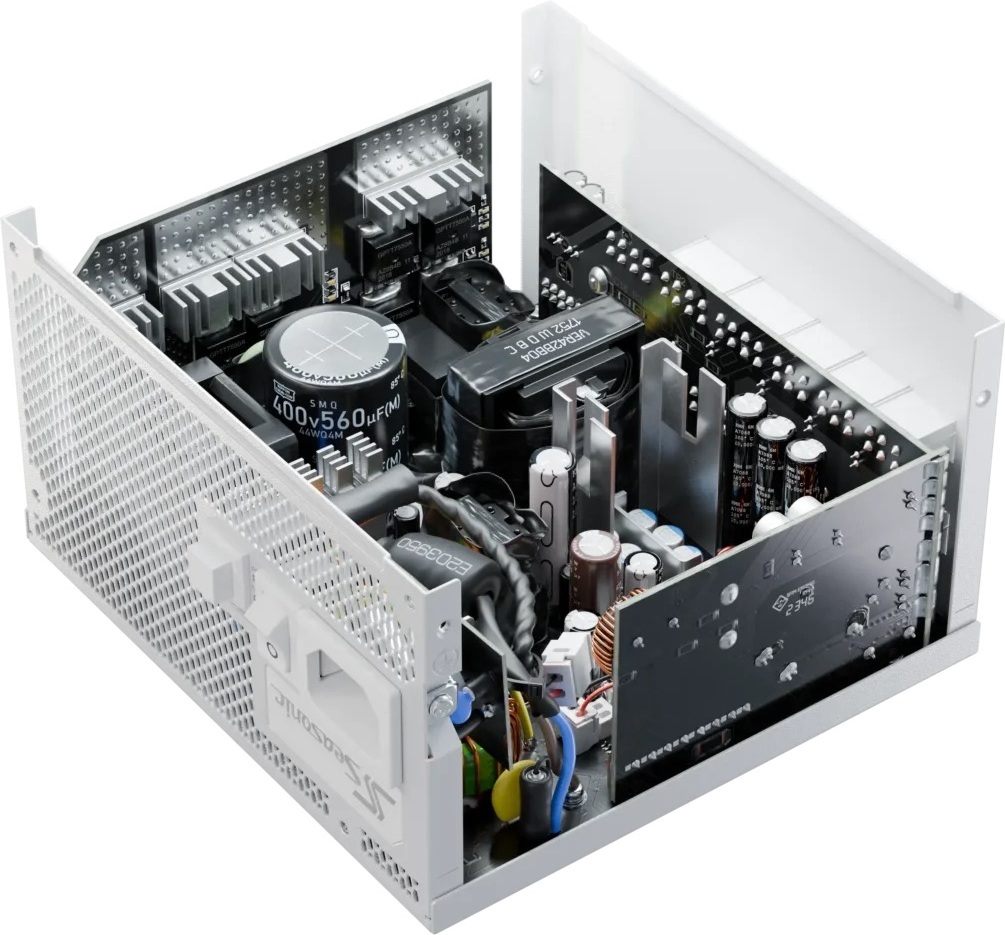 Seasonic FOCUS GX-750 ATX 3.1 (2024) -virtalähde, valkoinen, 750 W