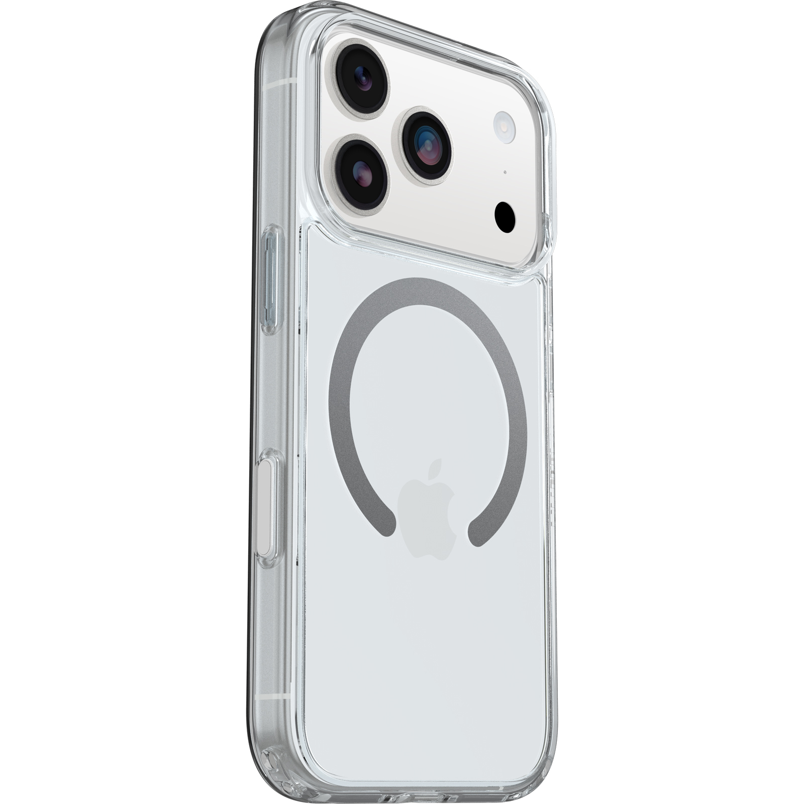 OtterBox Symmetry Clear MagSafe suojakotelo, iPhone 17 Pro, läpinäkyvä