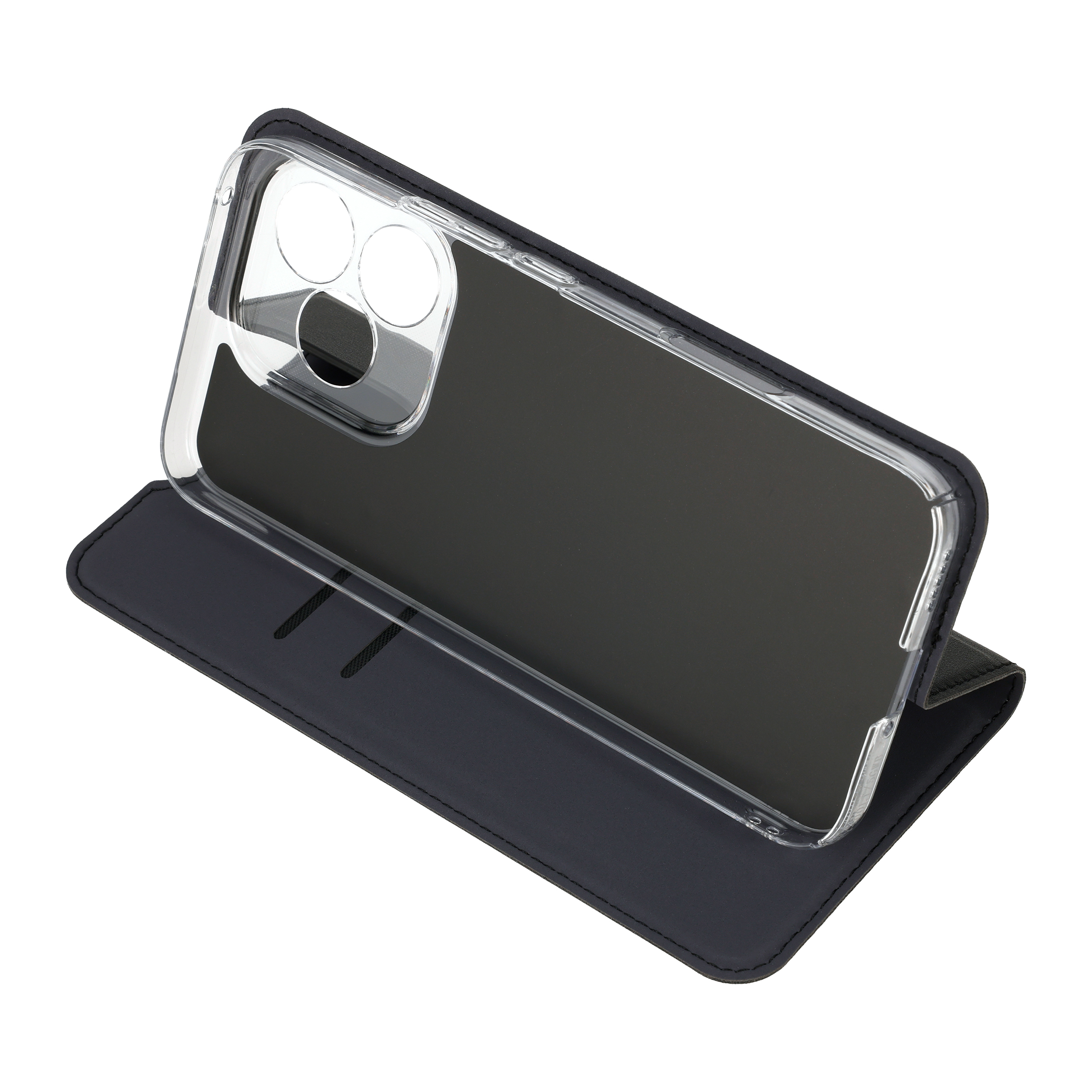 FoneKit BookCase suojakotelo, Google Pixel 10 Pro XL, musta