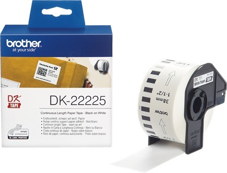 Brother DK-22225 -DK-rullatarra, 38 mm