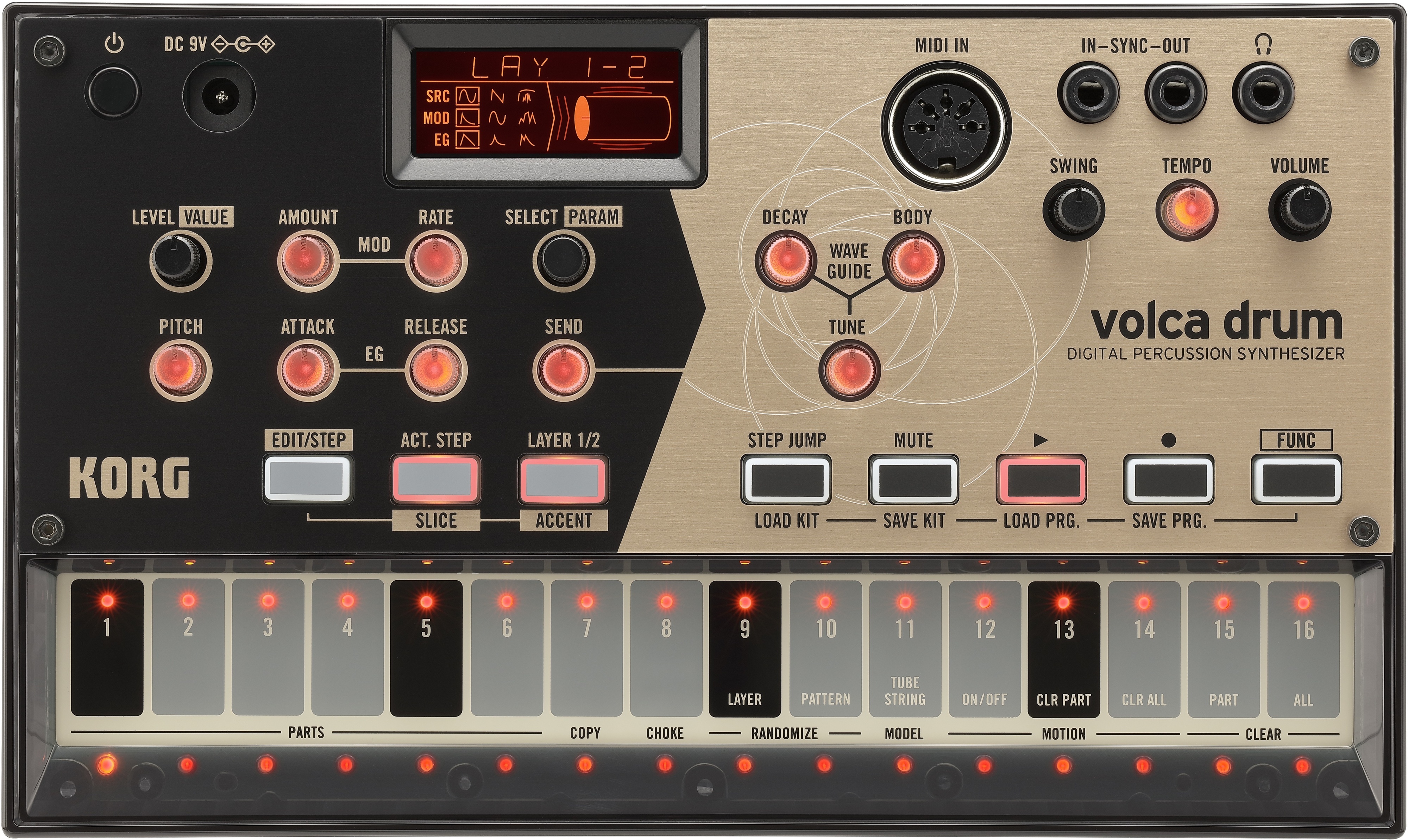 Korg Volca Drum -rumpukone