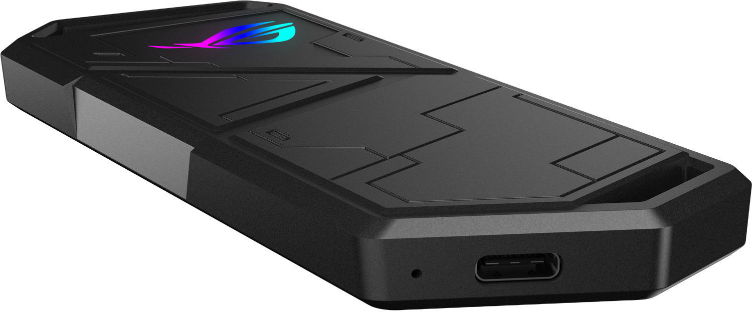 Asus ROG STRIX ARION ulkoinen kiintolevykotelo, M.2 USB-C 3.2 Gen2, PCIe NVMe