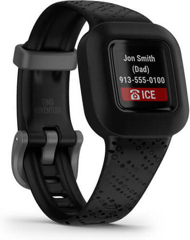 Garmin Vivofit jr. 3 -aktiivisuusranneke, Black Cosmic