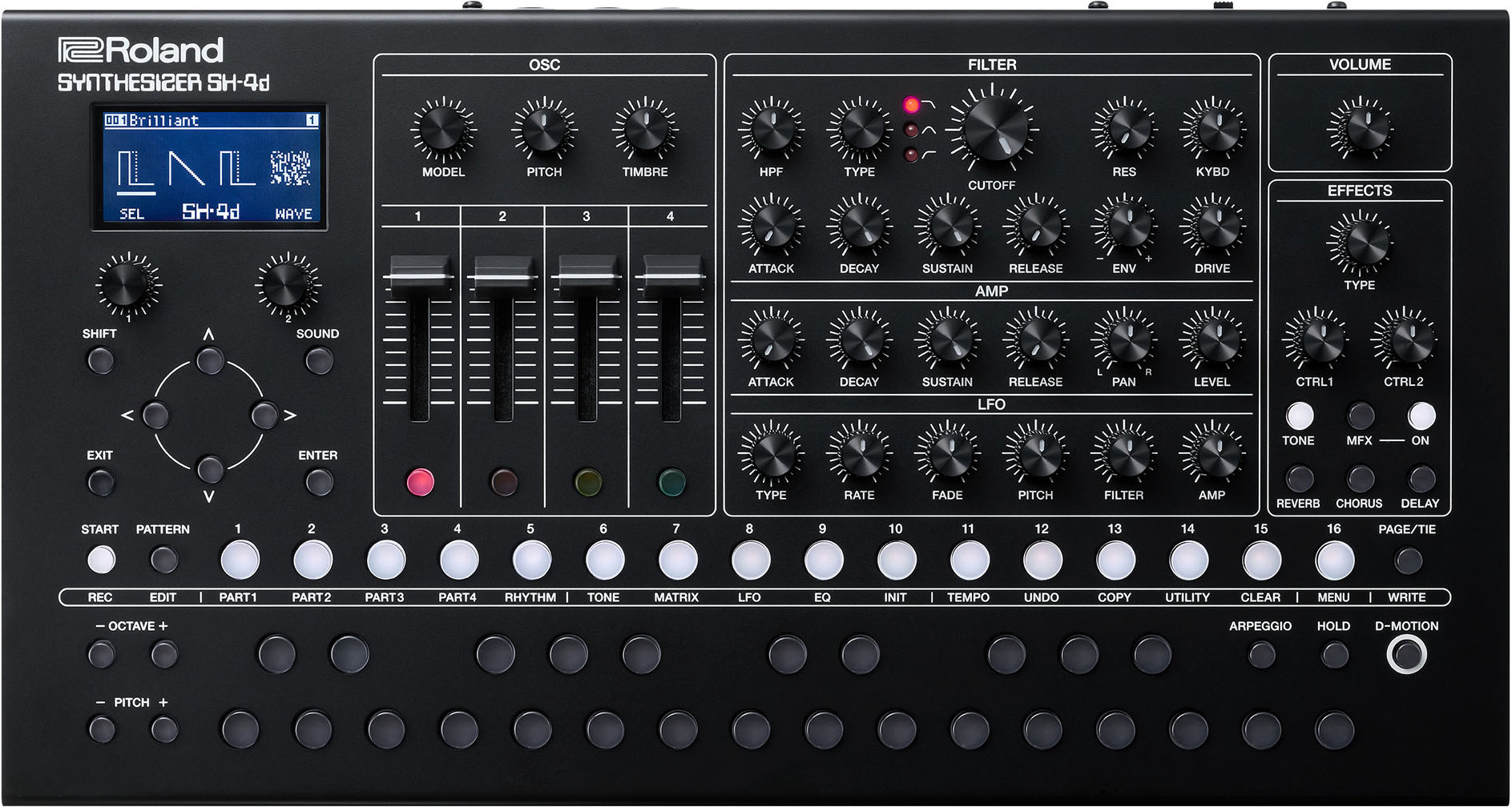 Roland SH-4D -syntetisaattori