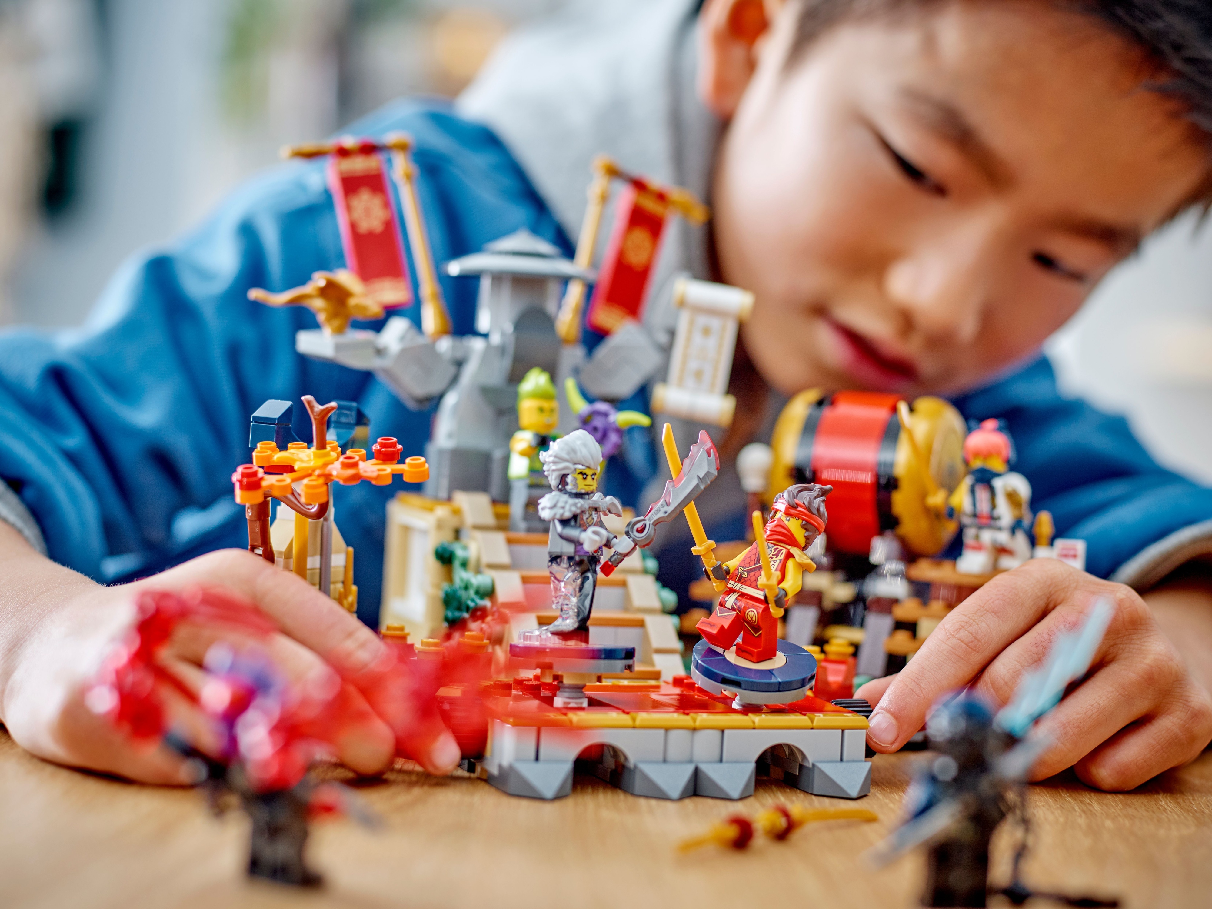 LEGO Ninjago 71818 - Turnajaisten taisteluareena