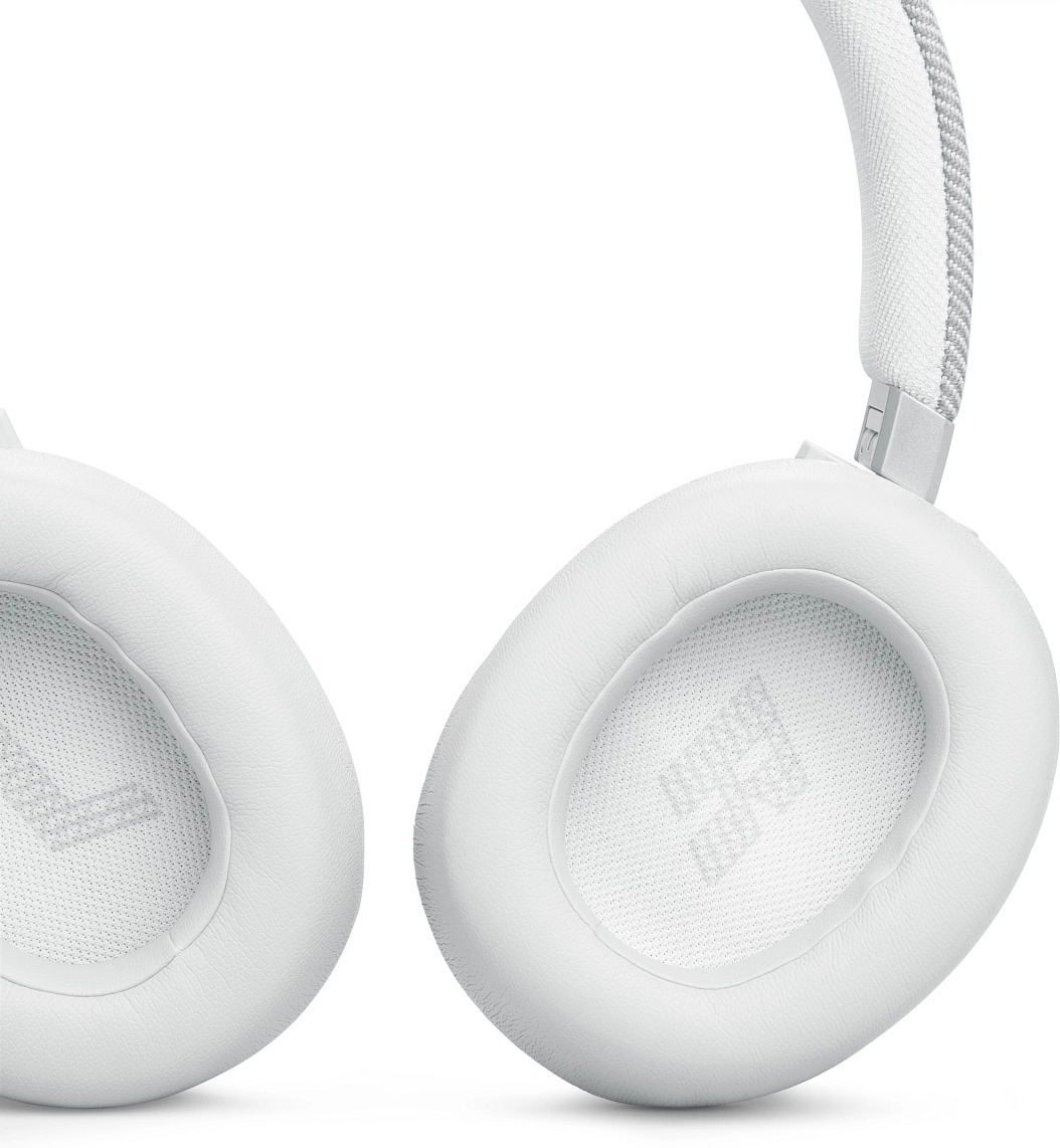 JBL LIVE 770NC vastamelukuulokkeet, valkoinen