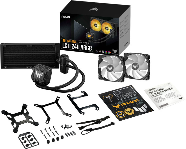 Asus TUF GAMING LC II 240 ARGB -nestejäähdytysjärjestelmä