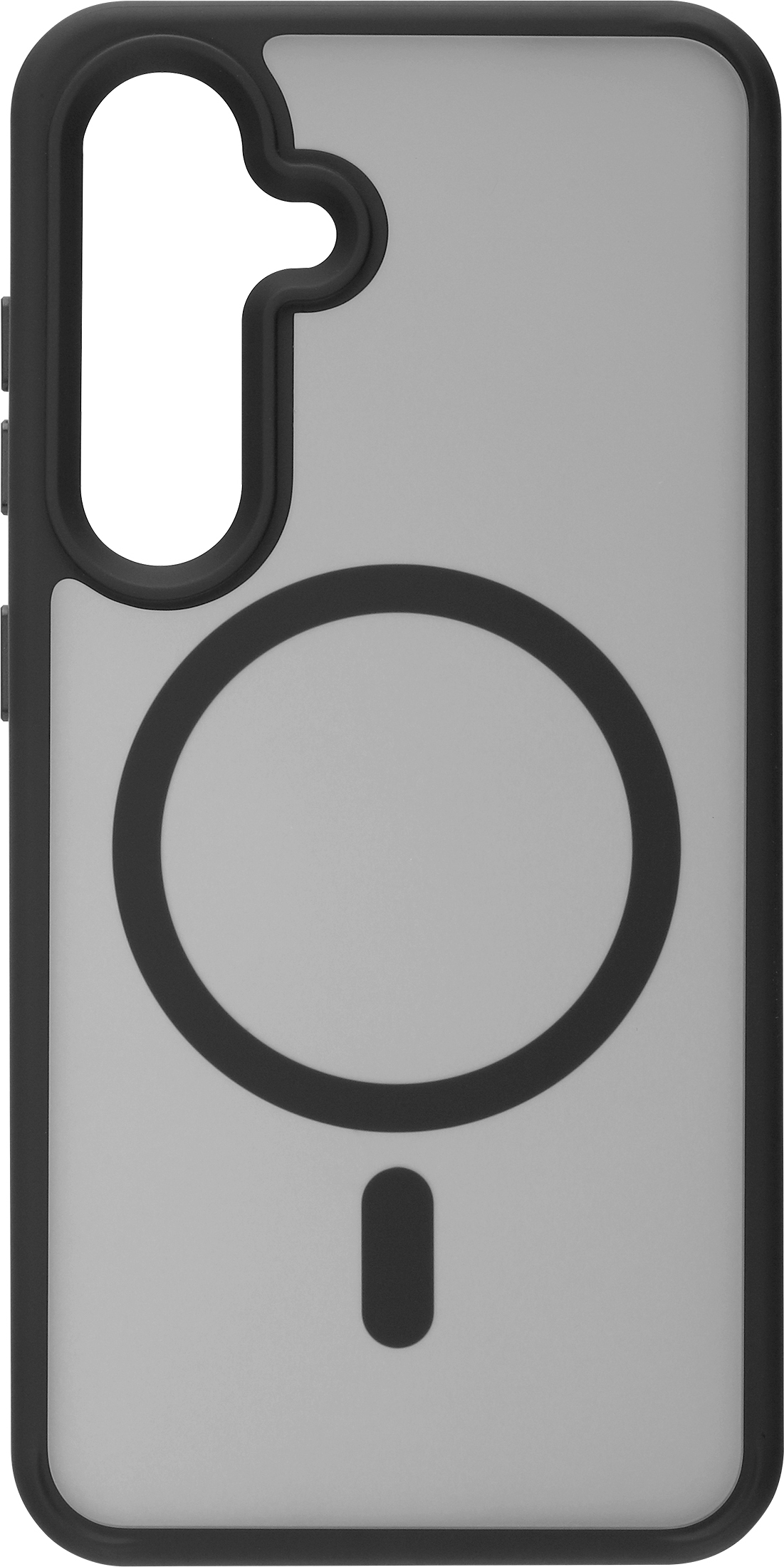 FoneKit Magneettinen Soft Touch -suojakuori, Samsung Galaxy S24, musta/harmaa