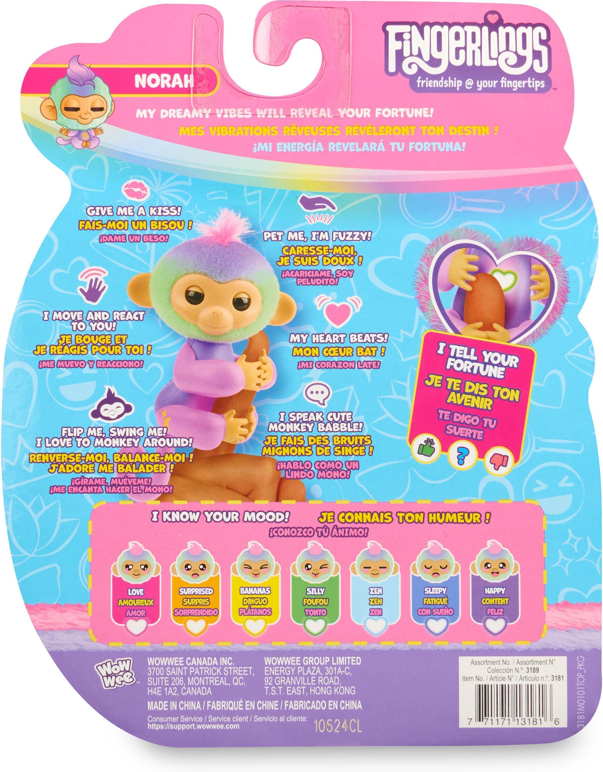 Fingerlings Magic Mood Monkey - interaktiivinen apina