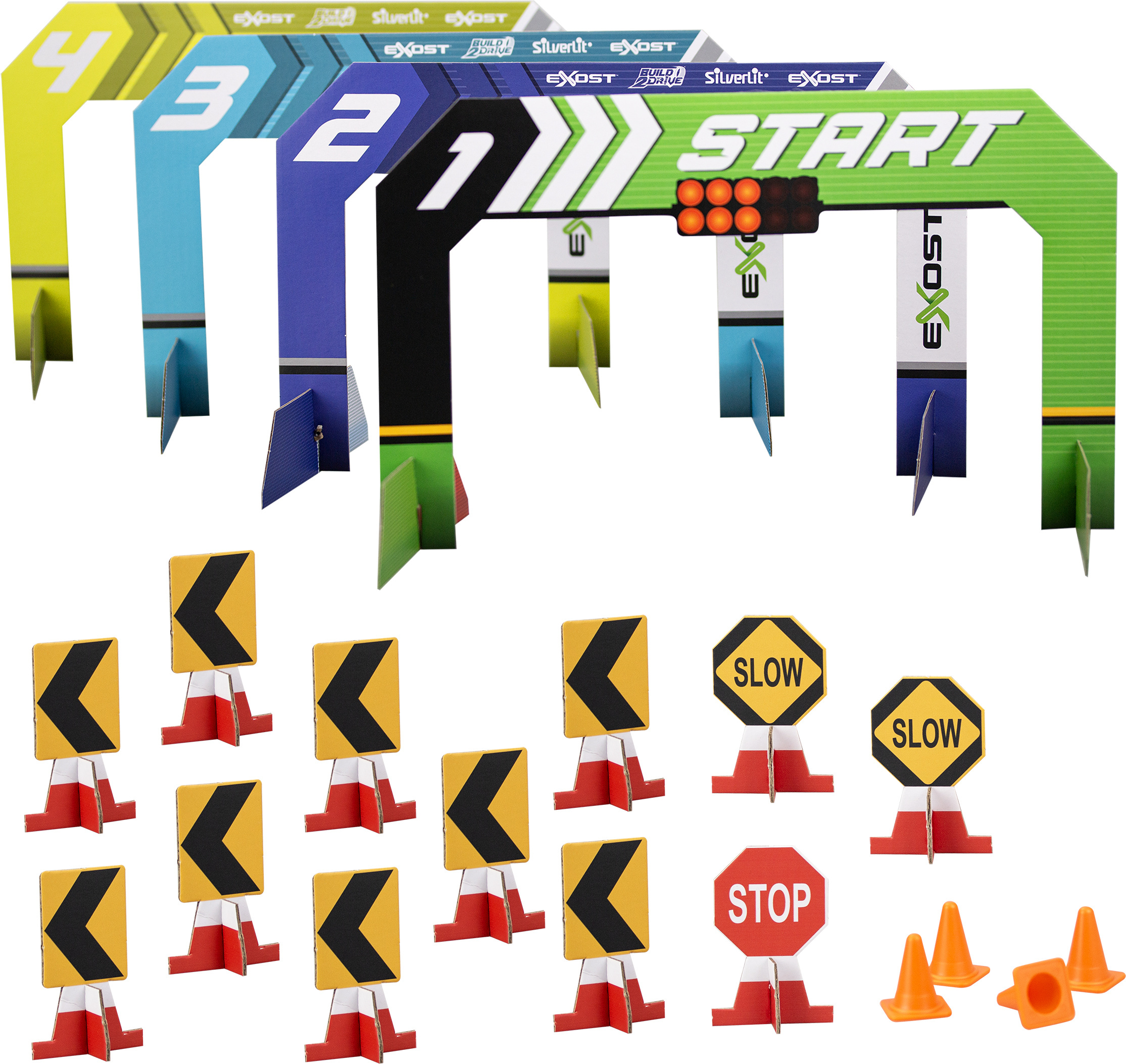 Exost Build 2 Drive - Duo Pack Race -rakennussetti