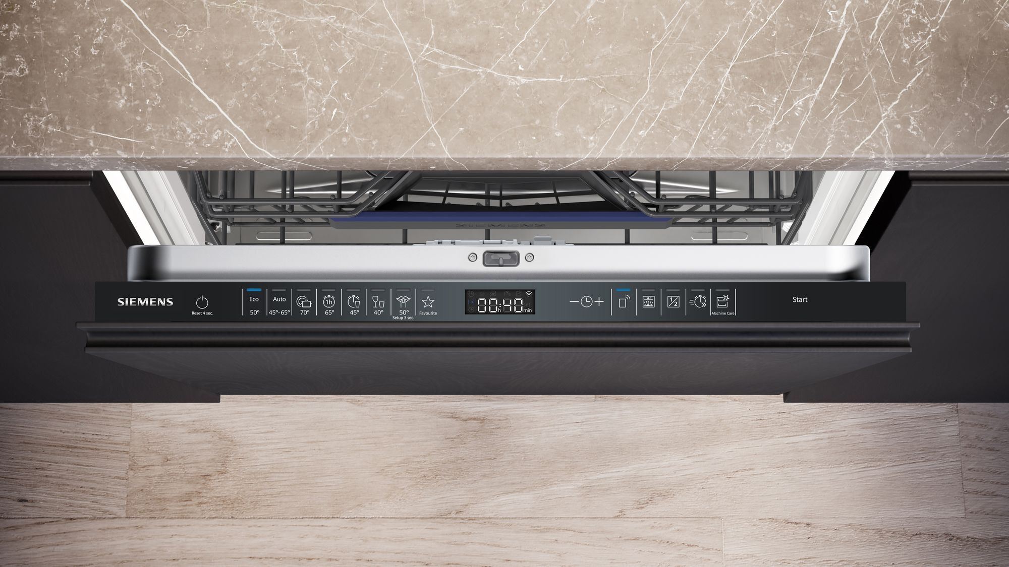 Siemens SN65EX08CE iQ500 astianpesukone, integroitava