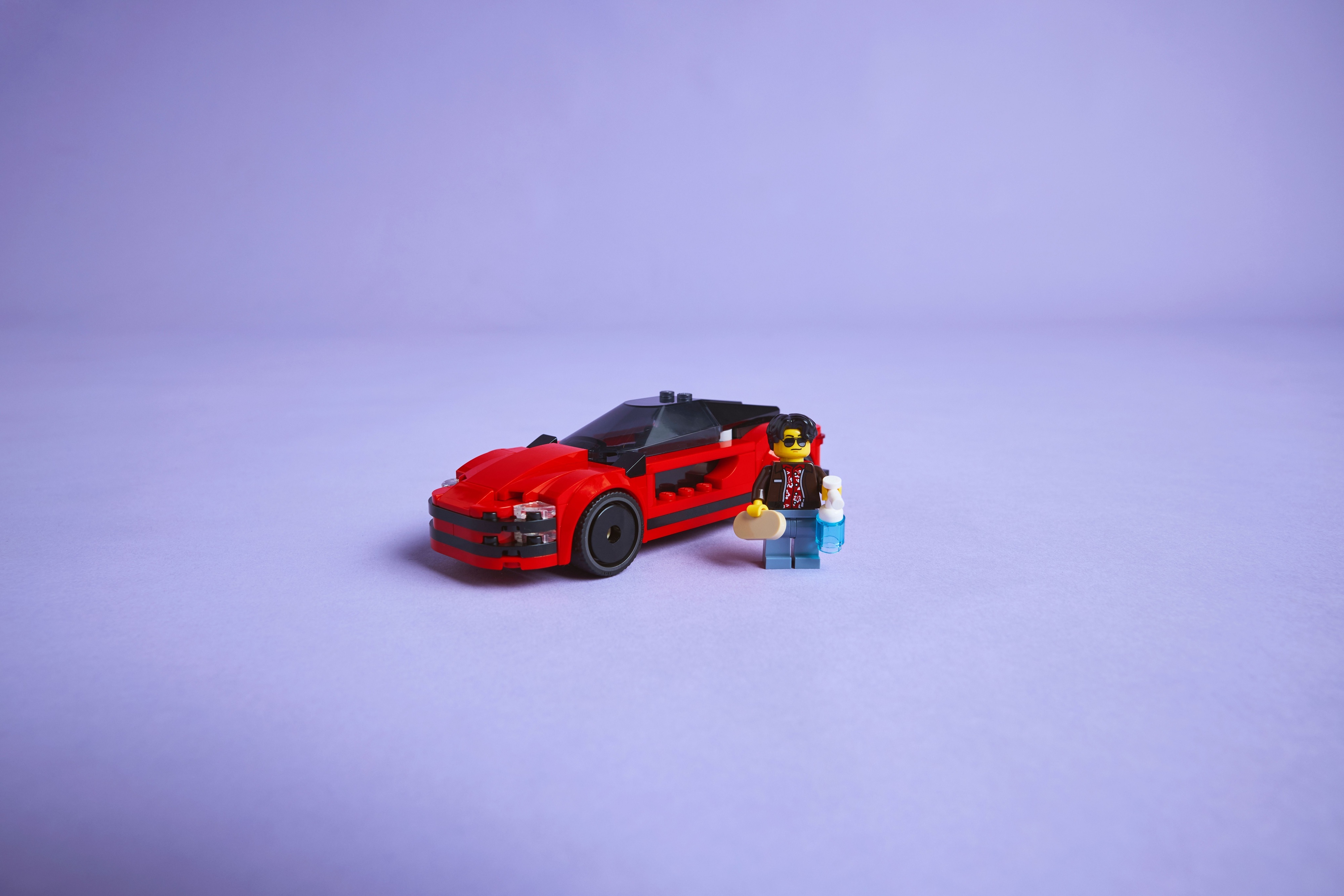 LEGO City 60448 – Punainen urheiluauto
