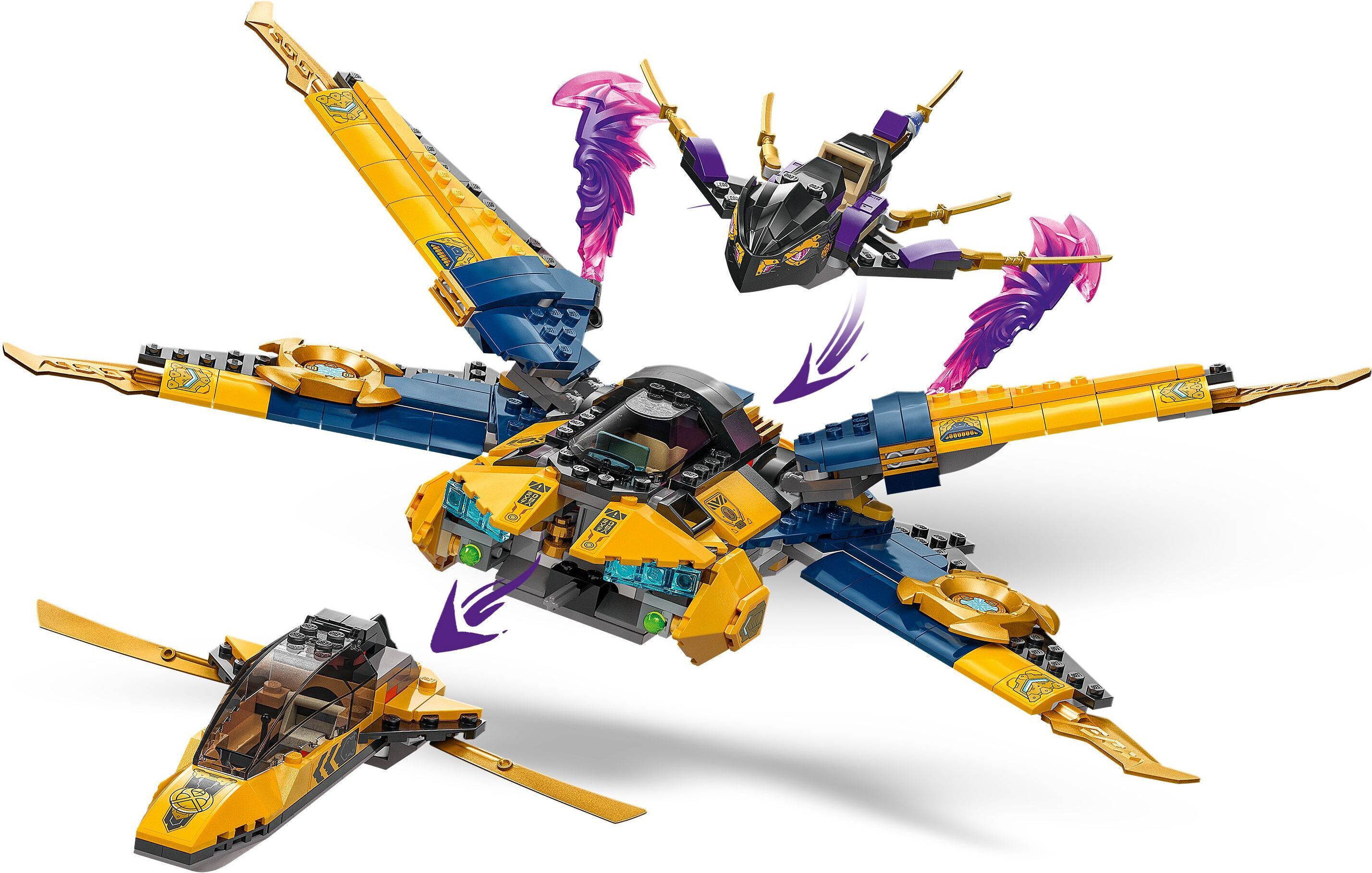 LEGO Ninjago 71833 – Rasin ja Arinin supernopea suihkari