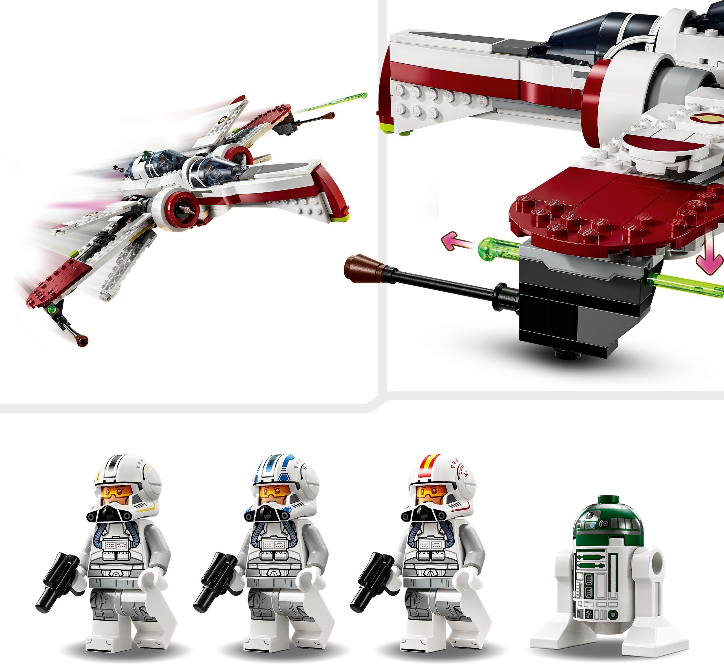 LEGO Star Wars 75402 – ARC-170‑tähtihävittäjä