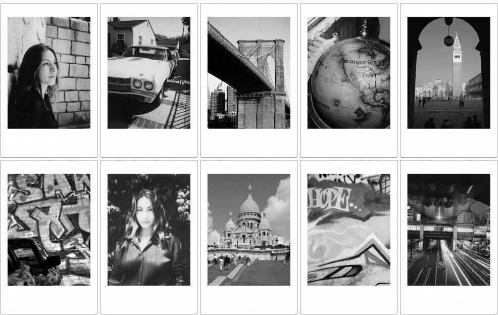 Fujifilm Instax SQ40 kameralaukku, musta