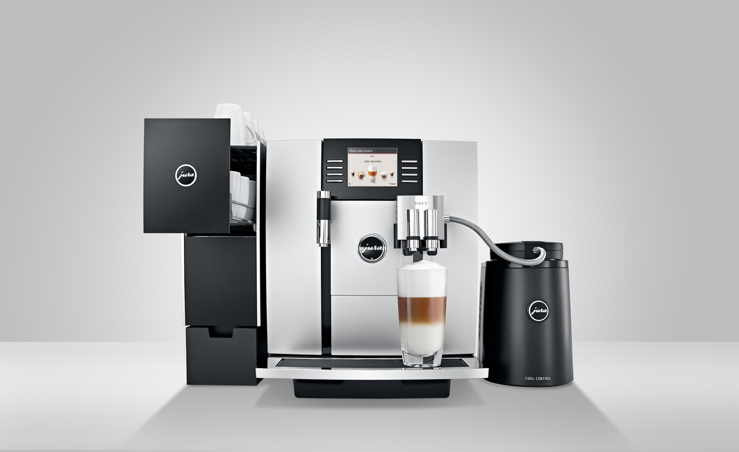 Tuotteen Jura Giga 5 Alu kahviautomaatti kysymykset ja vastaukset