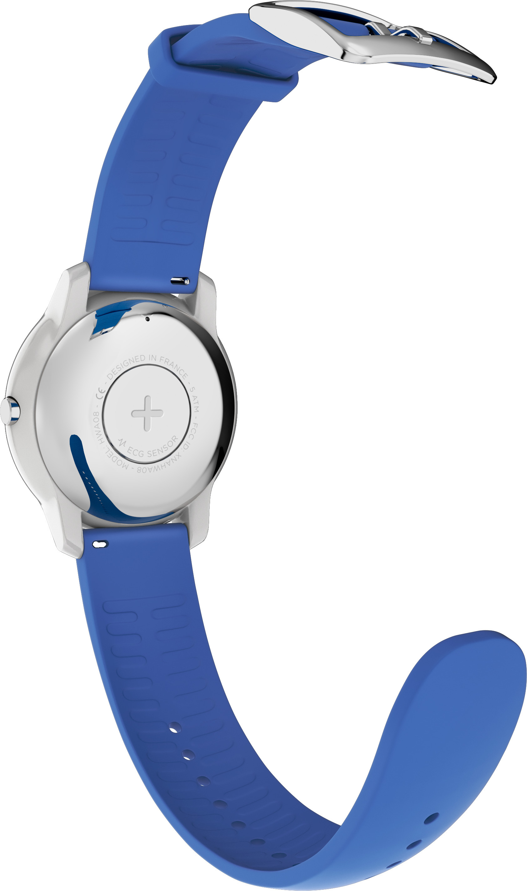 Ecg Vapaa Smart Watch Withings Move ECG Aktiivisuuskello Sininen –