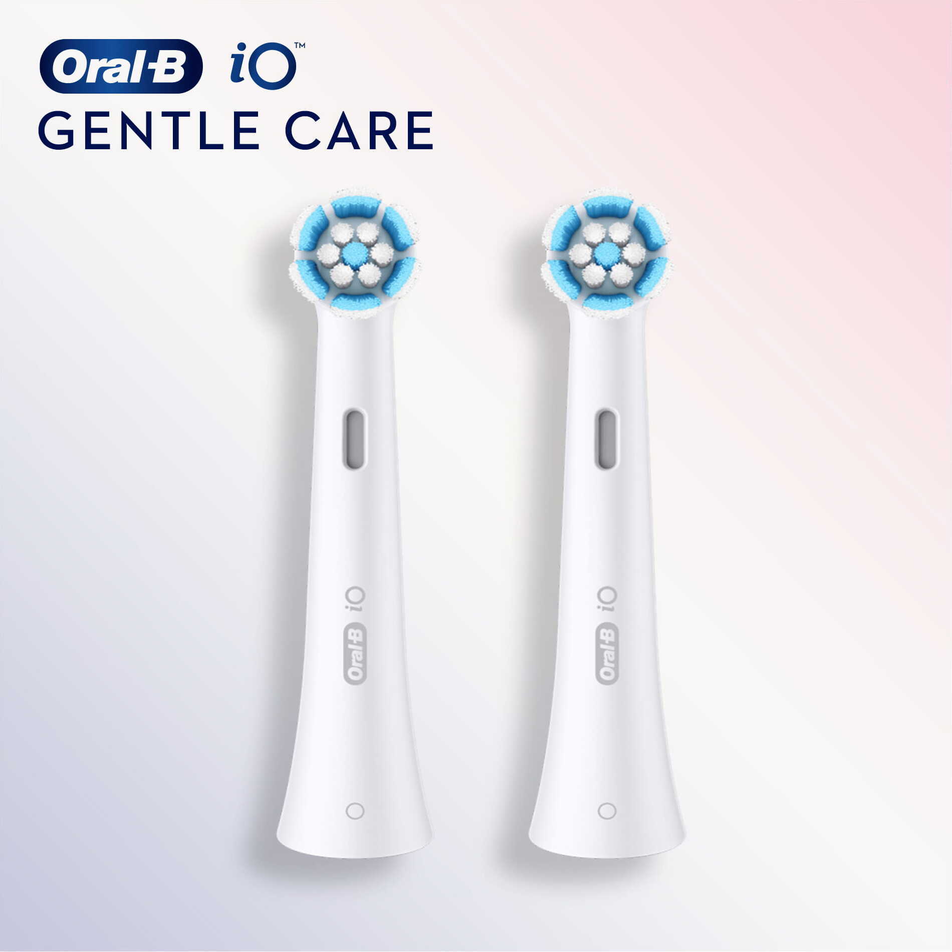 Oral-B iO Gentle Care -vaihtoharjat, 2 kpl