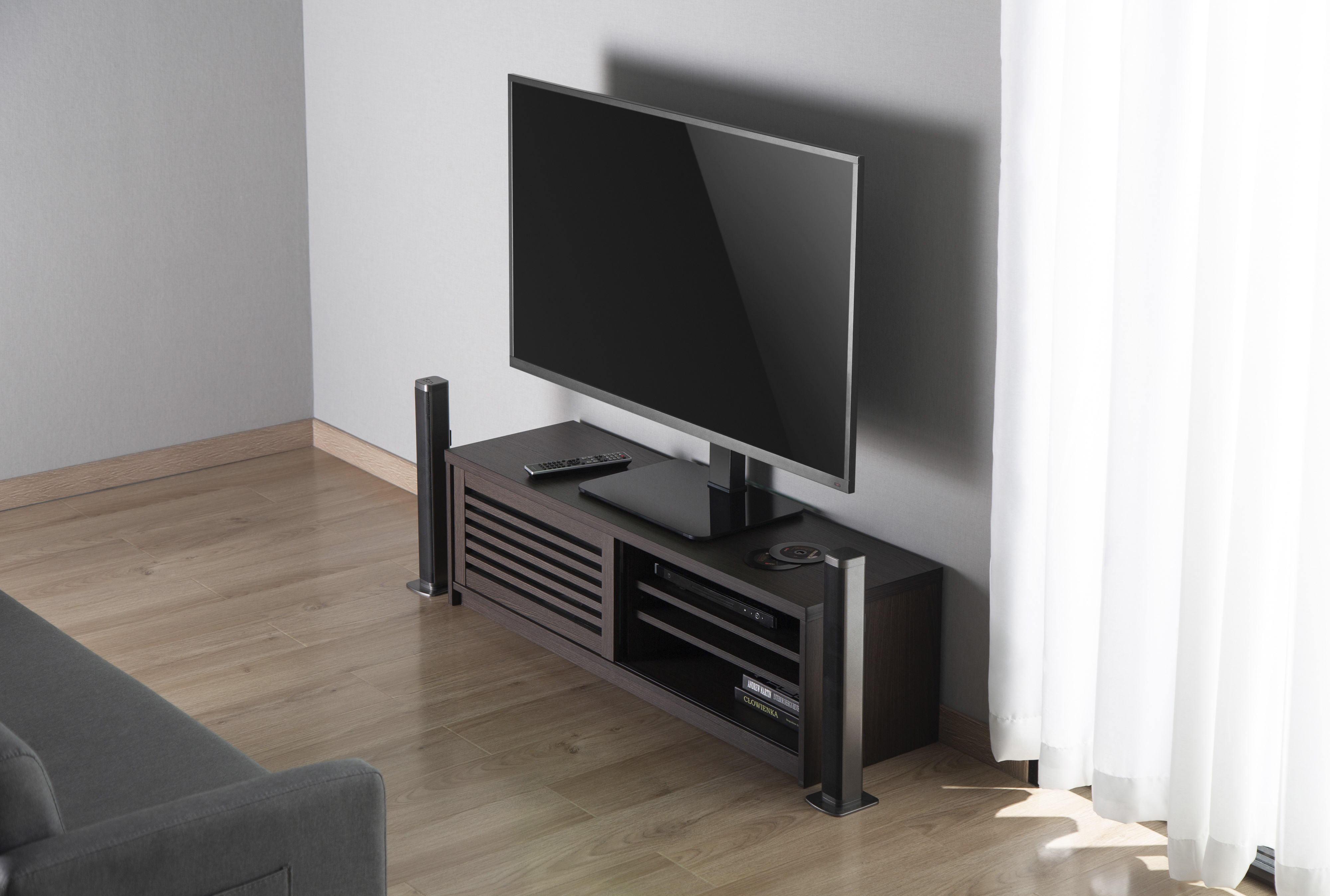 Mozi TS-2 Medium 23"-55" -television kääntyvä pöytäjalusta