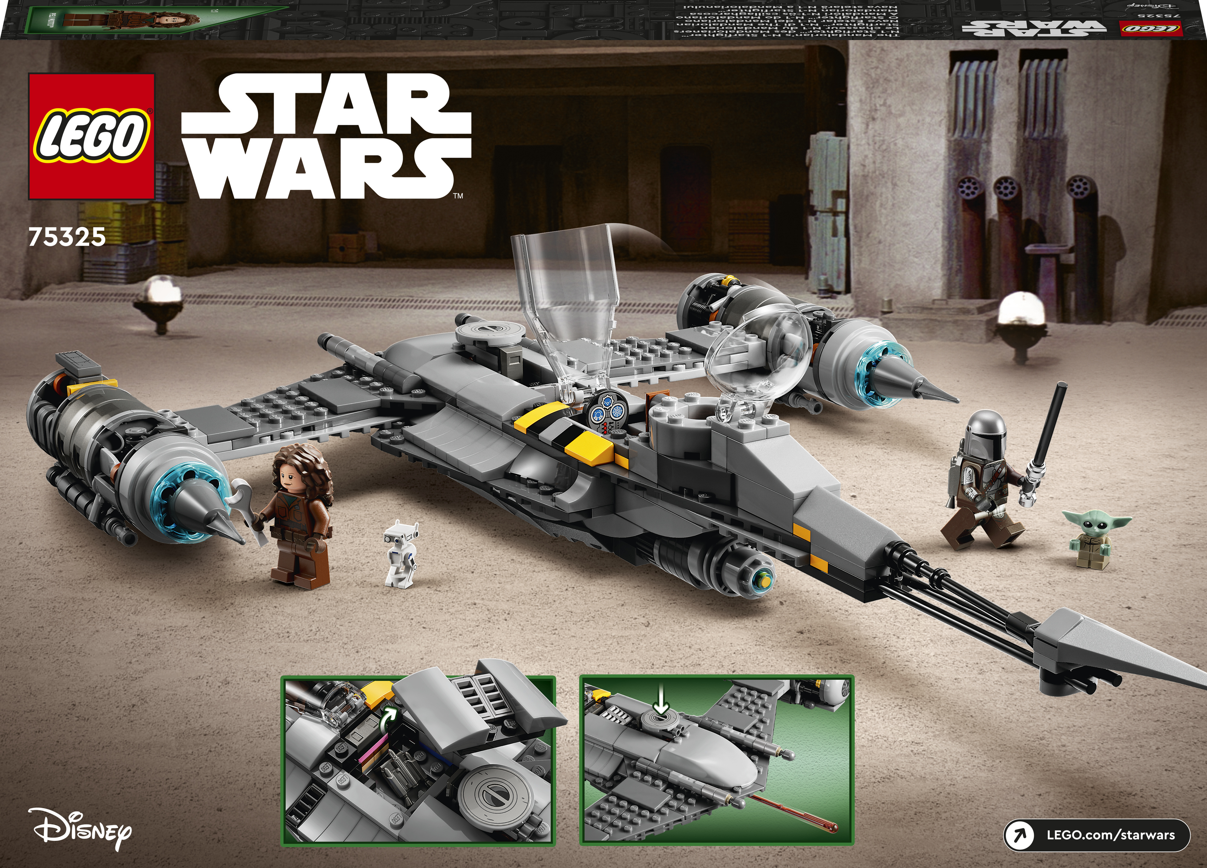 LEGO Star Wars 75325 - Mandalorialaisen N-1-tähtihävittäjä