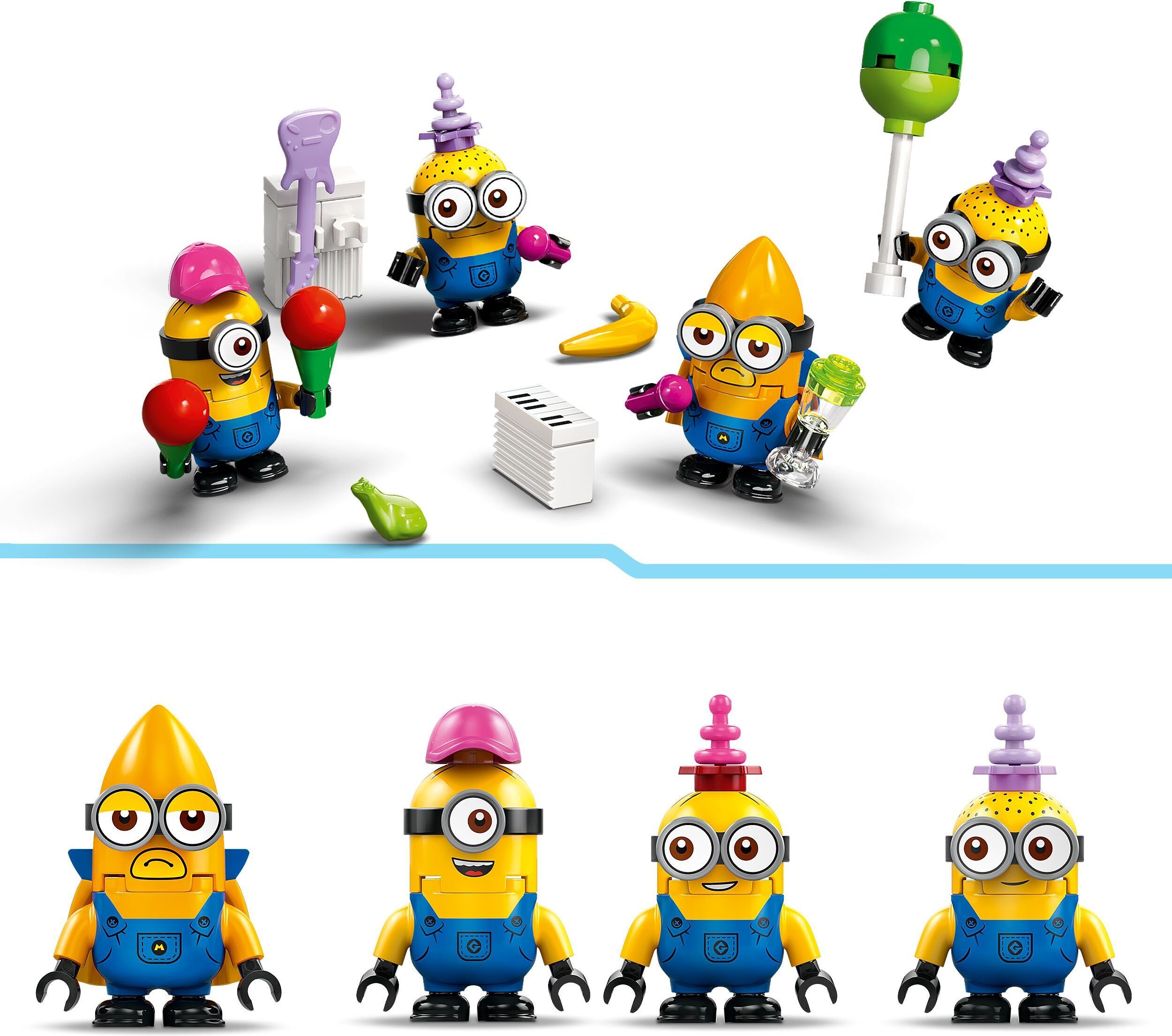 LEGO Minions 75581 - Kätyrien musajuhlabussi