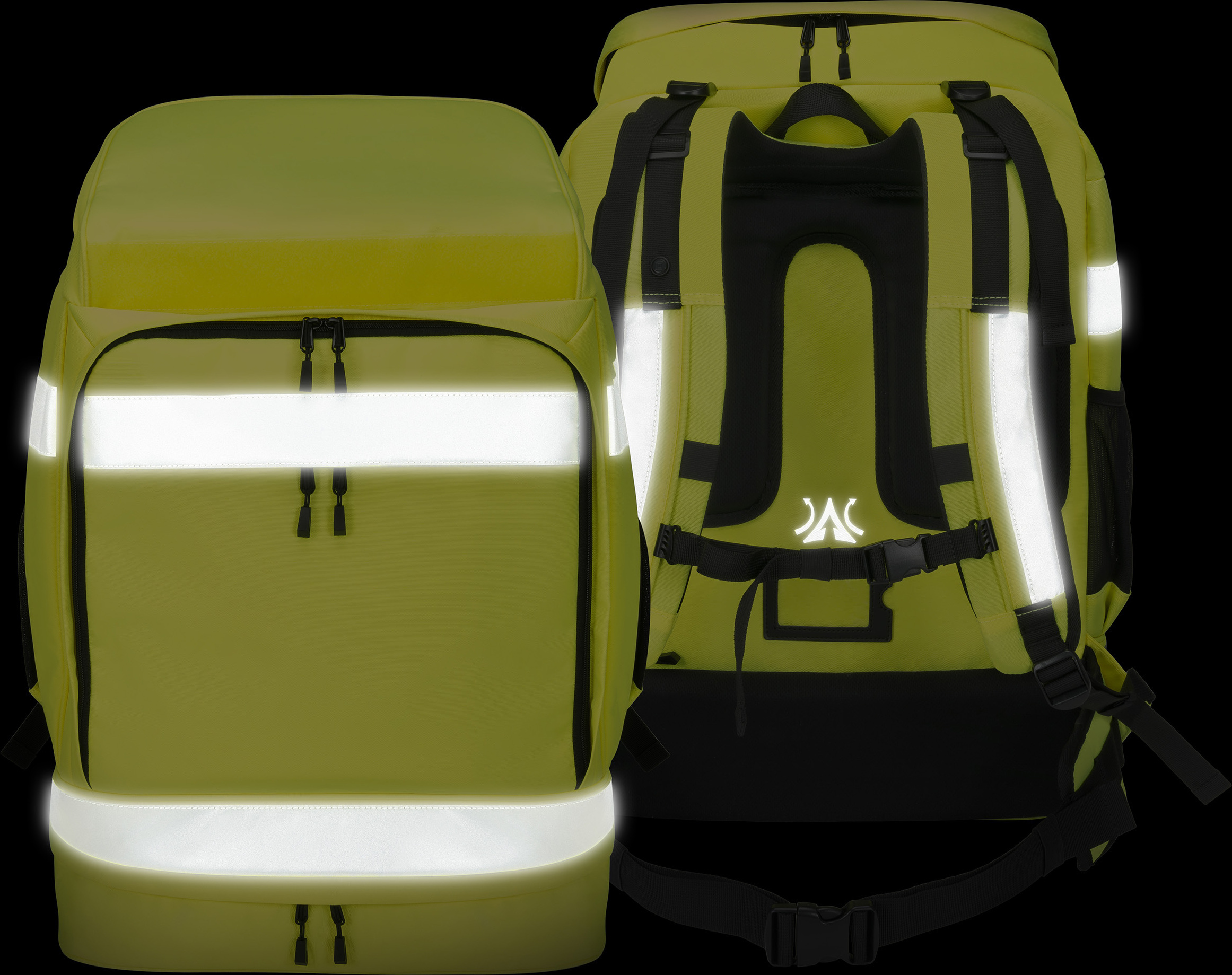 Dicota Hi-Vis 65L -reppu, keltainen