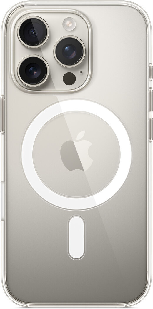 Apple iPhone 16 Pro kirkas kuori MagSafella, läpinäkyvä