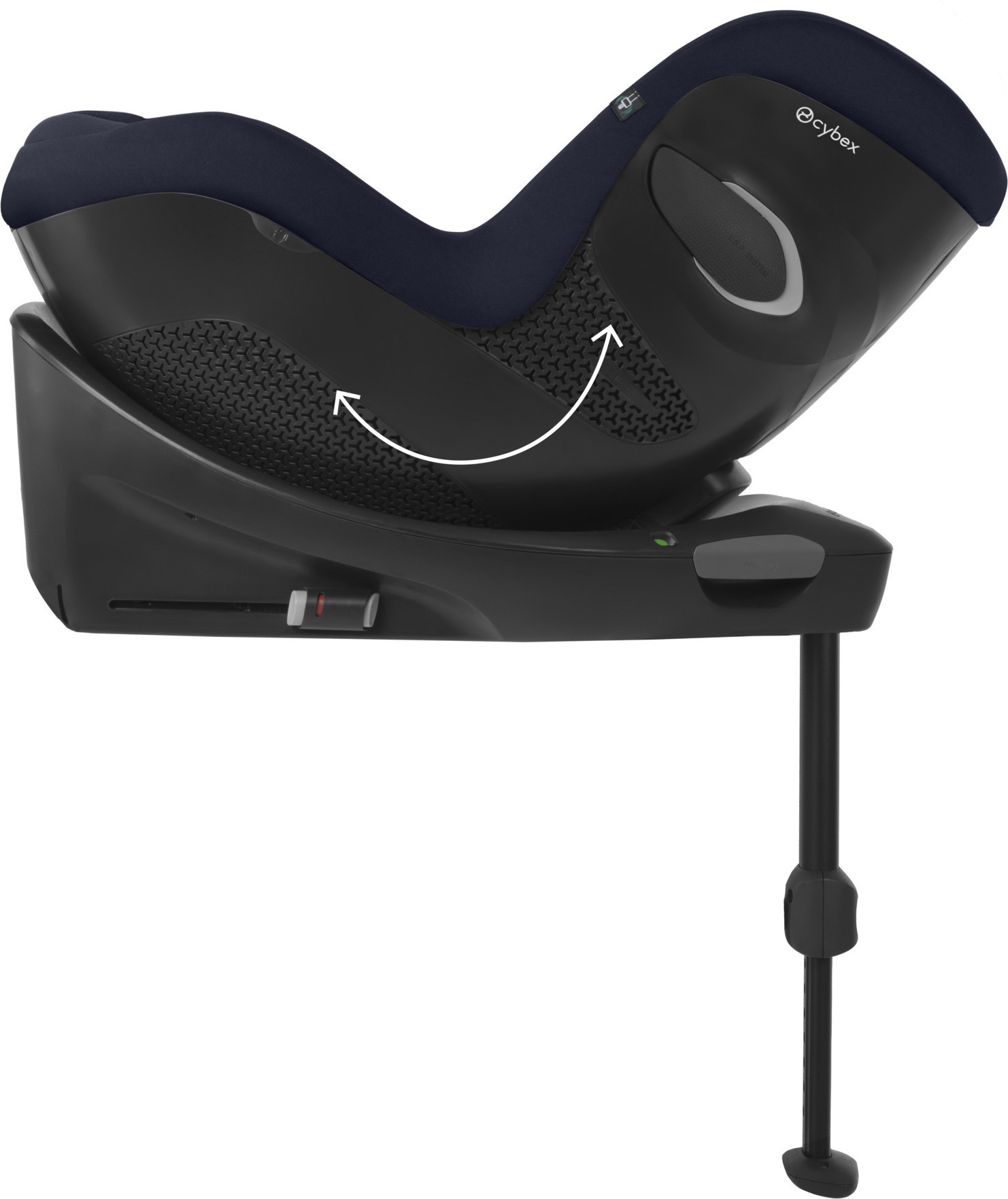 CYBEX Sirona Gi i-Size Plus -turvaistuin, 61 - 105 cm, Moon Black