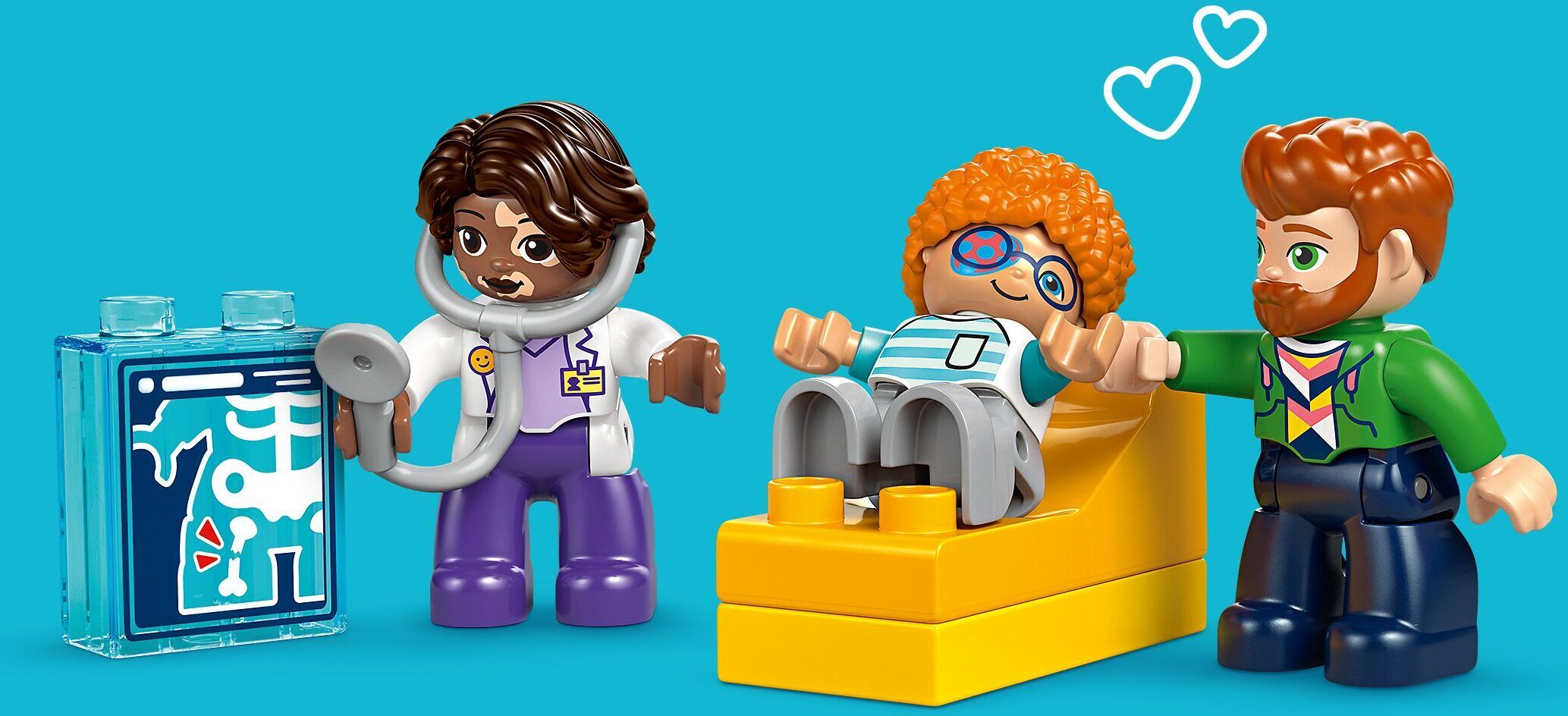 LEGO DUPLO Town 10449 – Ensimmäinen kerta: Lääkärissä